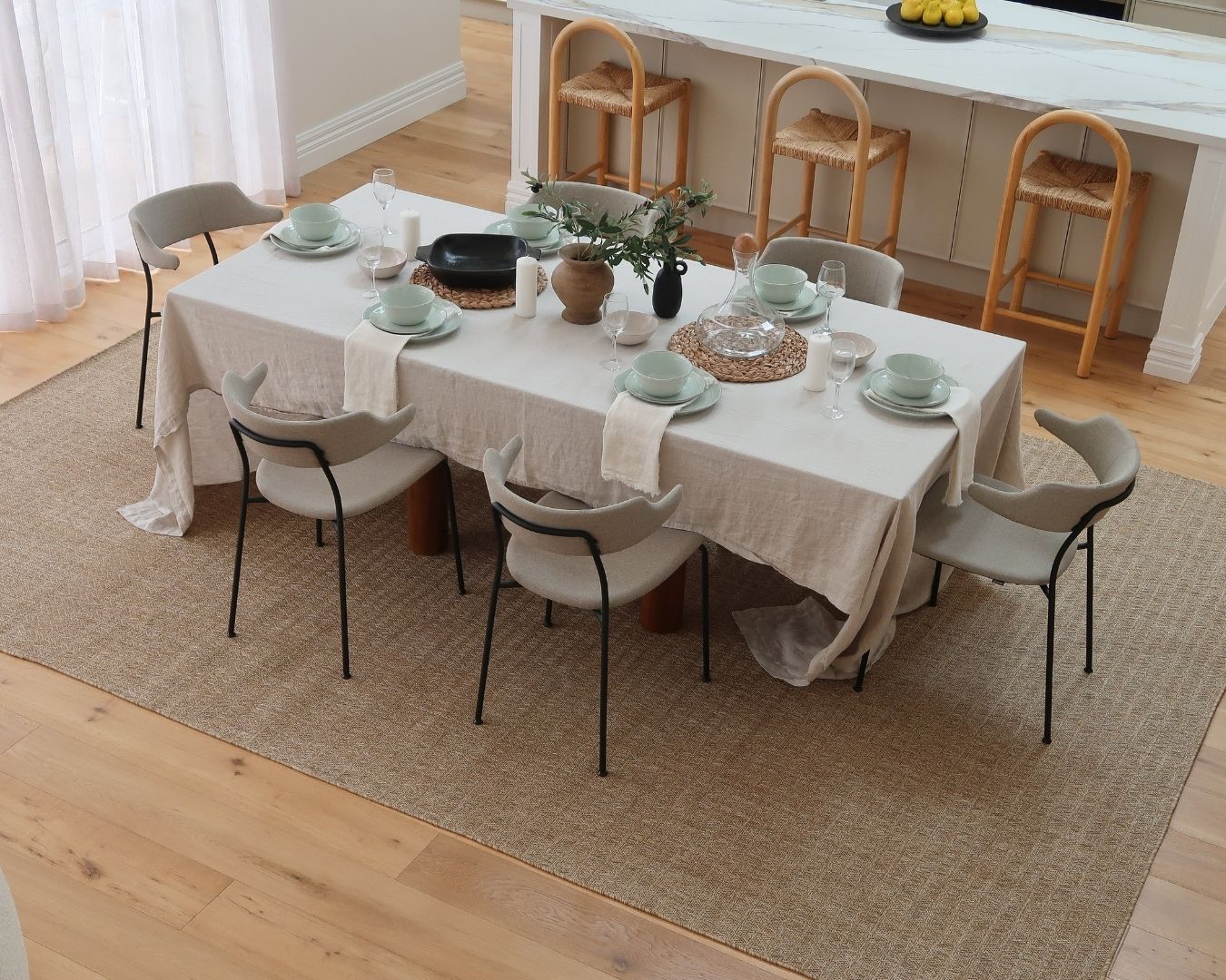 Coast Desert Beige Indoor Outdoor Rug - Image 3
