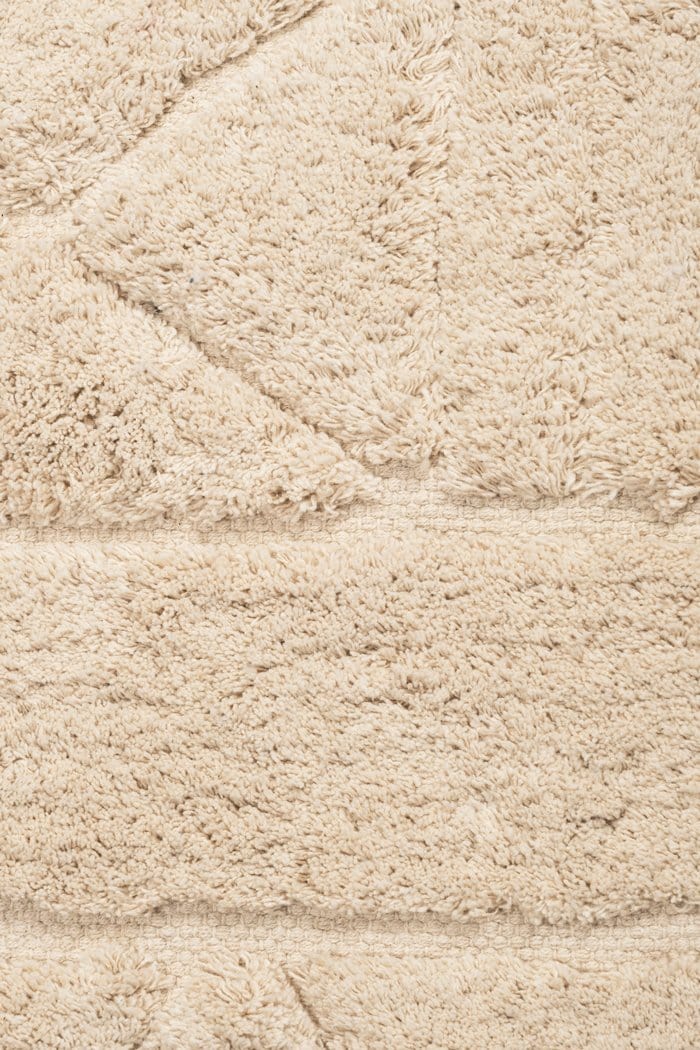 Coco Ivory Tribal Textured Washable Shag Rug - Image 19