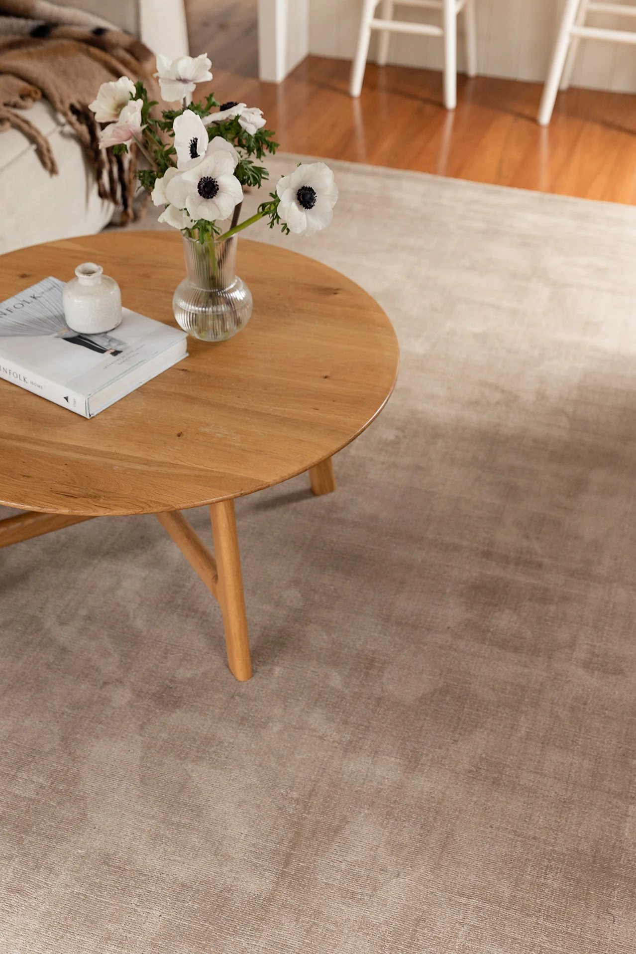 Codie Beige Handwoven Rug - Image 10