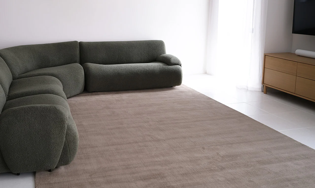 Codie Beige Handwoven Rug - Image 3
