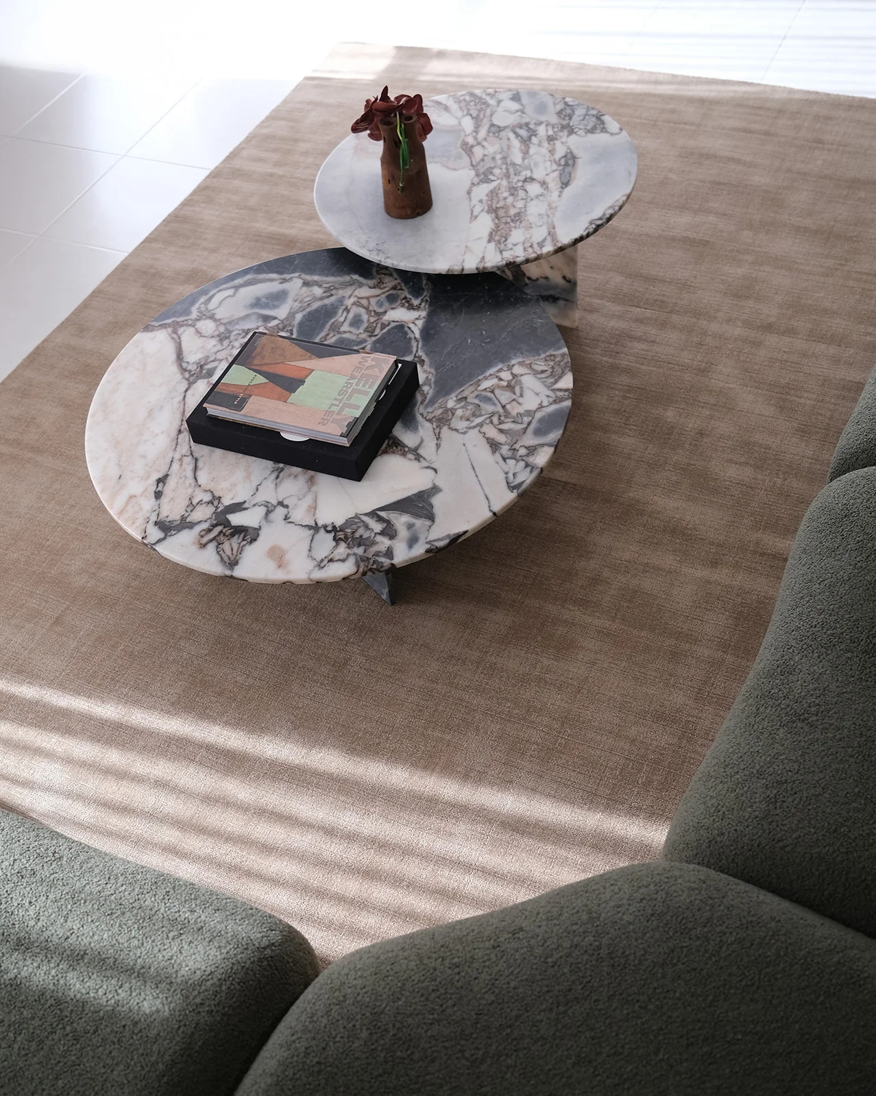 Codie Beige Handwoven Rug - Image 4
