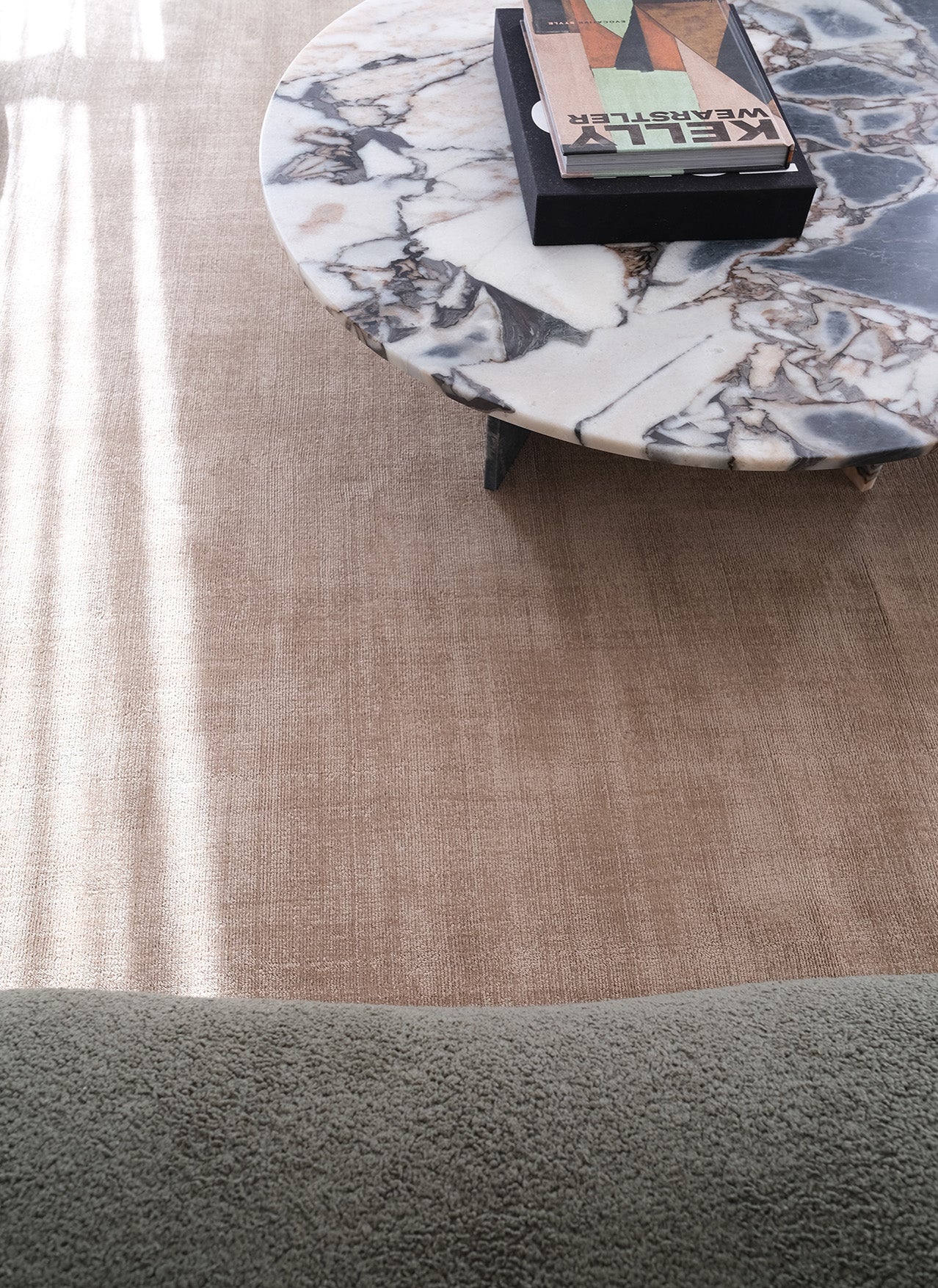 Codie Beige Handwoven Rug - Image 7