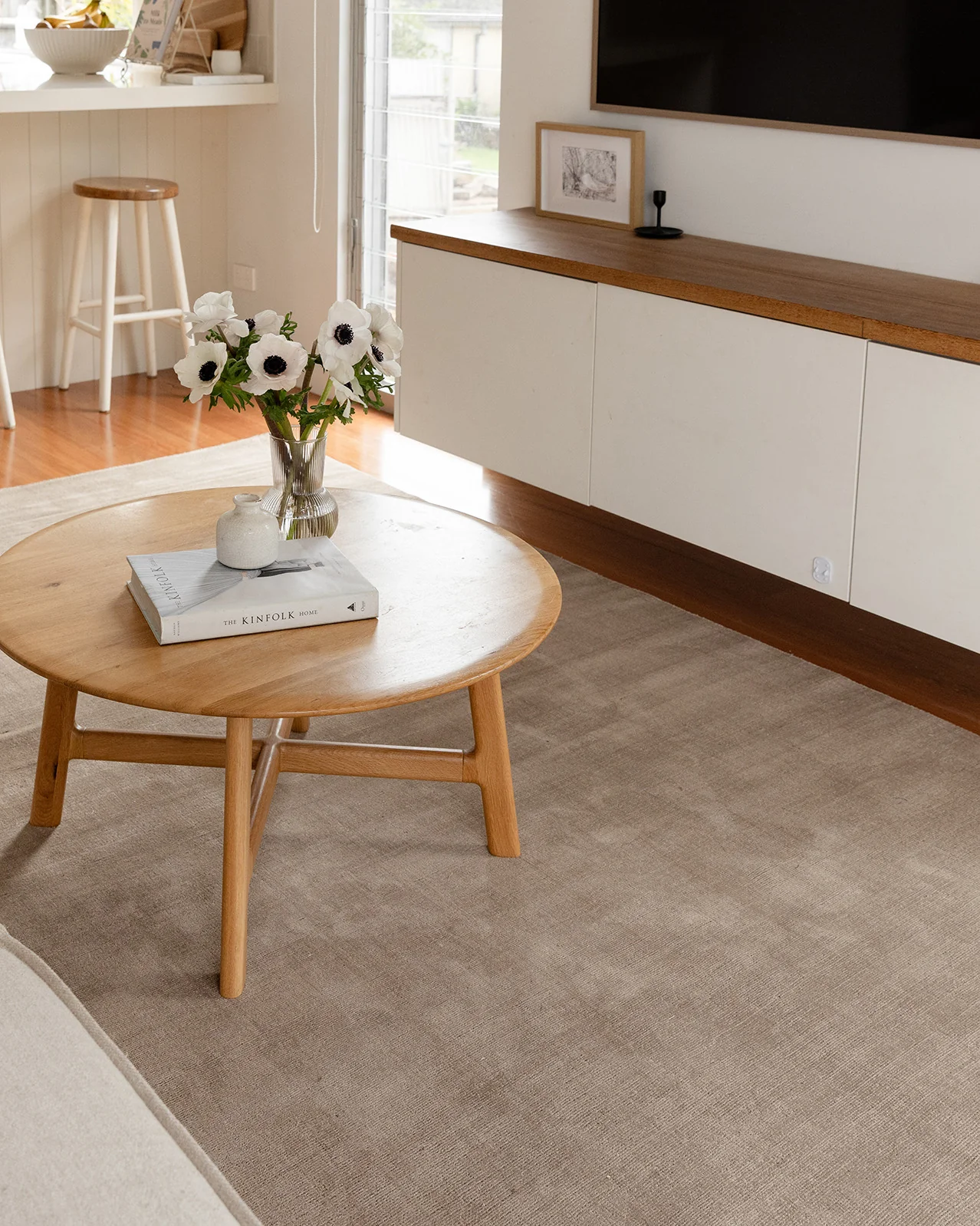 Codie Beige Handwoven Rug - Image 8