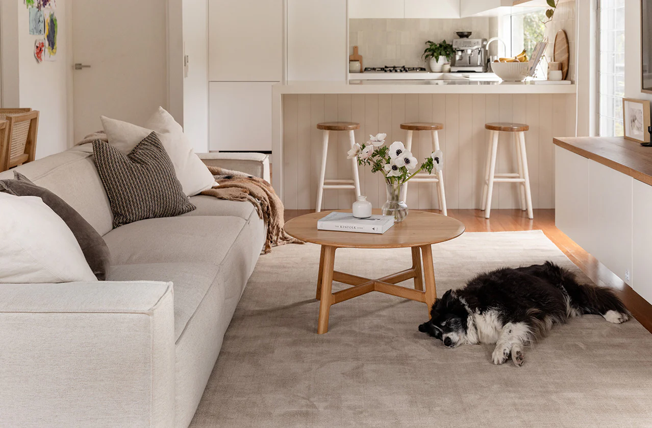 Codie Beige Handwoven Rug - Image 9