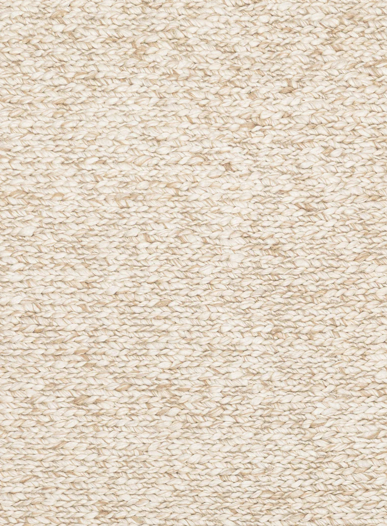 Colette Cream and Beige Marbled Wool Rug - Image 10
