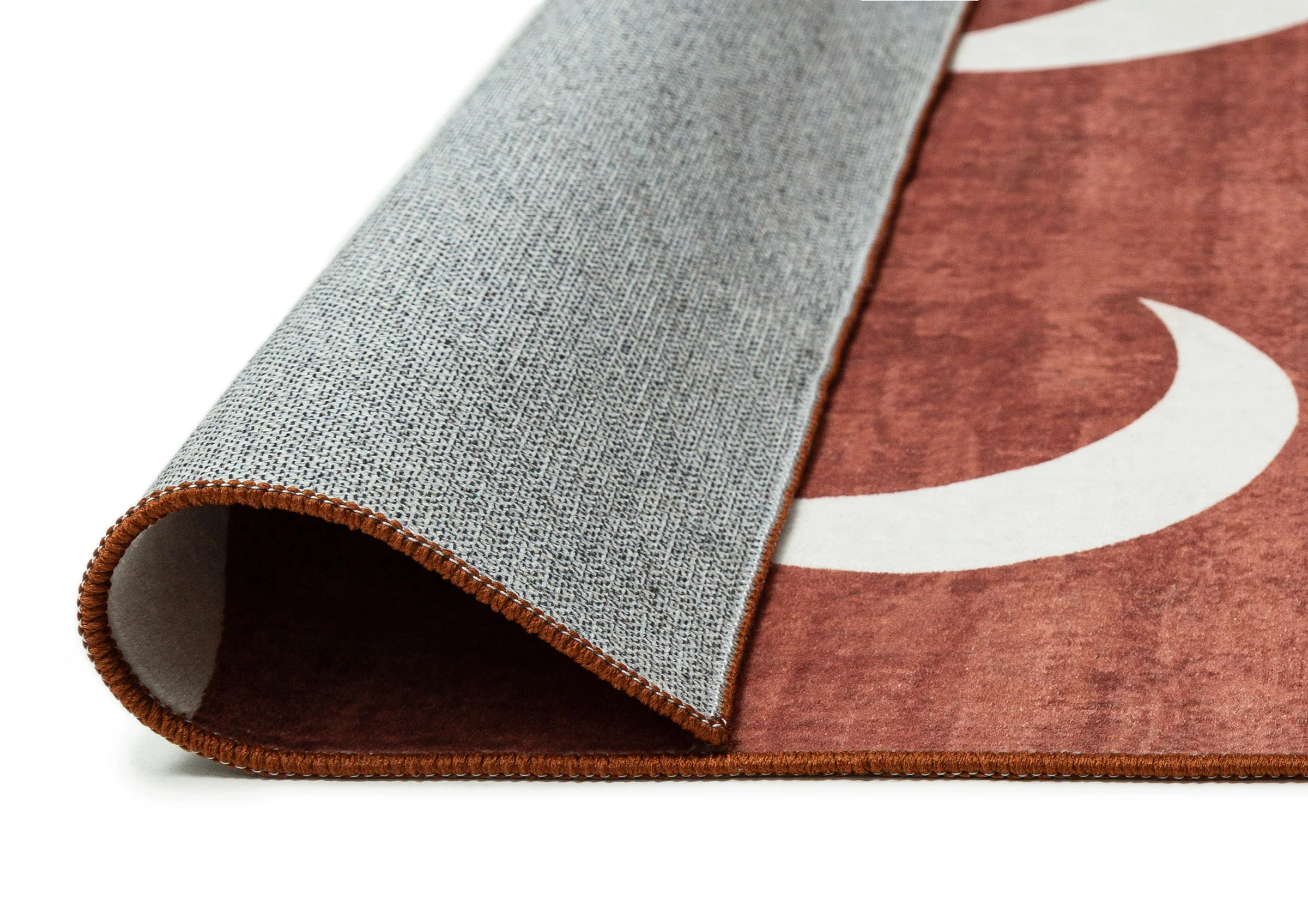 Collana Brown Terracotta Moon Washable Rug - Image 6
