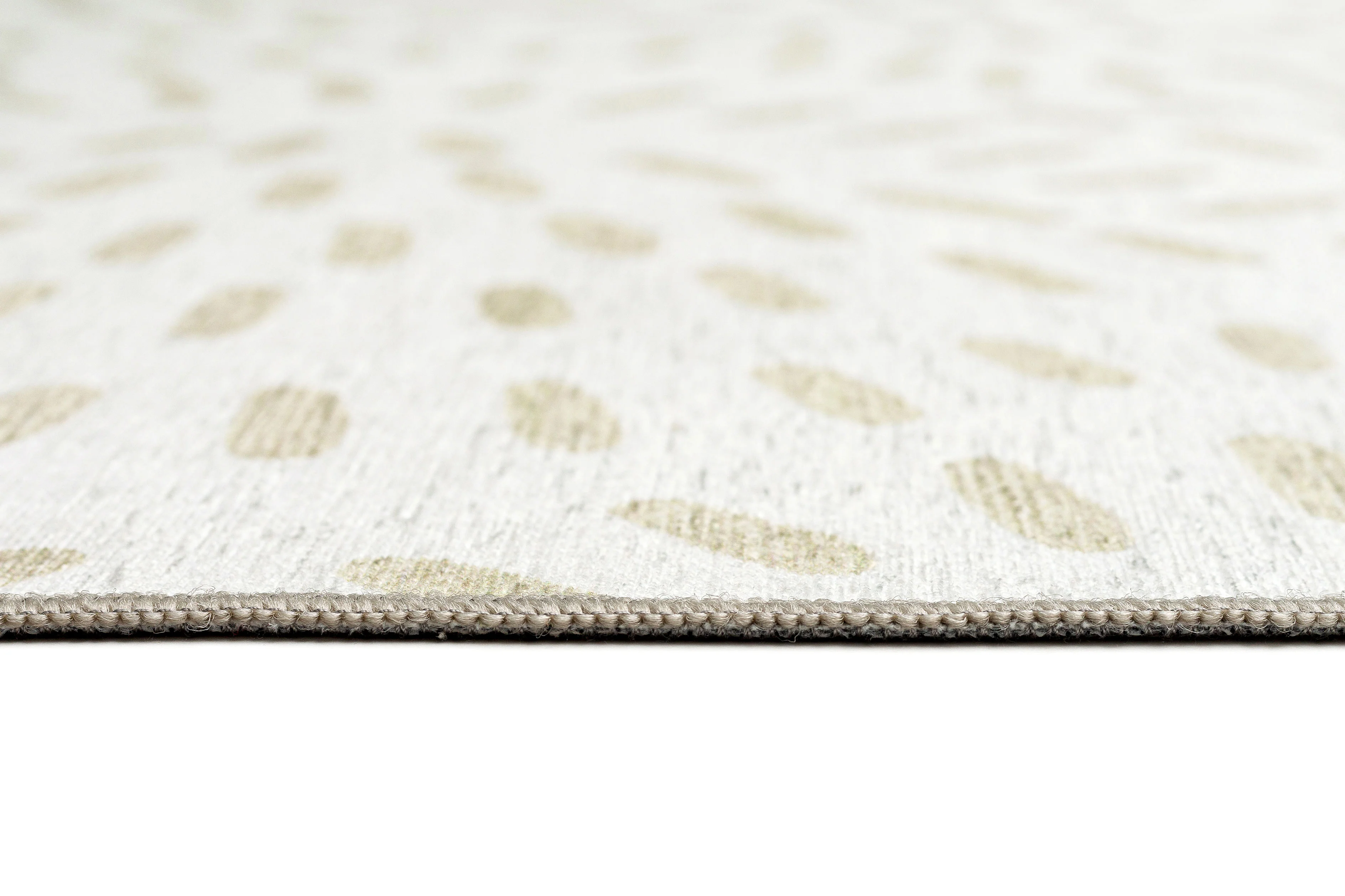 Coral Beige Cream Indoor Outdoor Washable Rug - Image 11