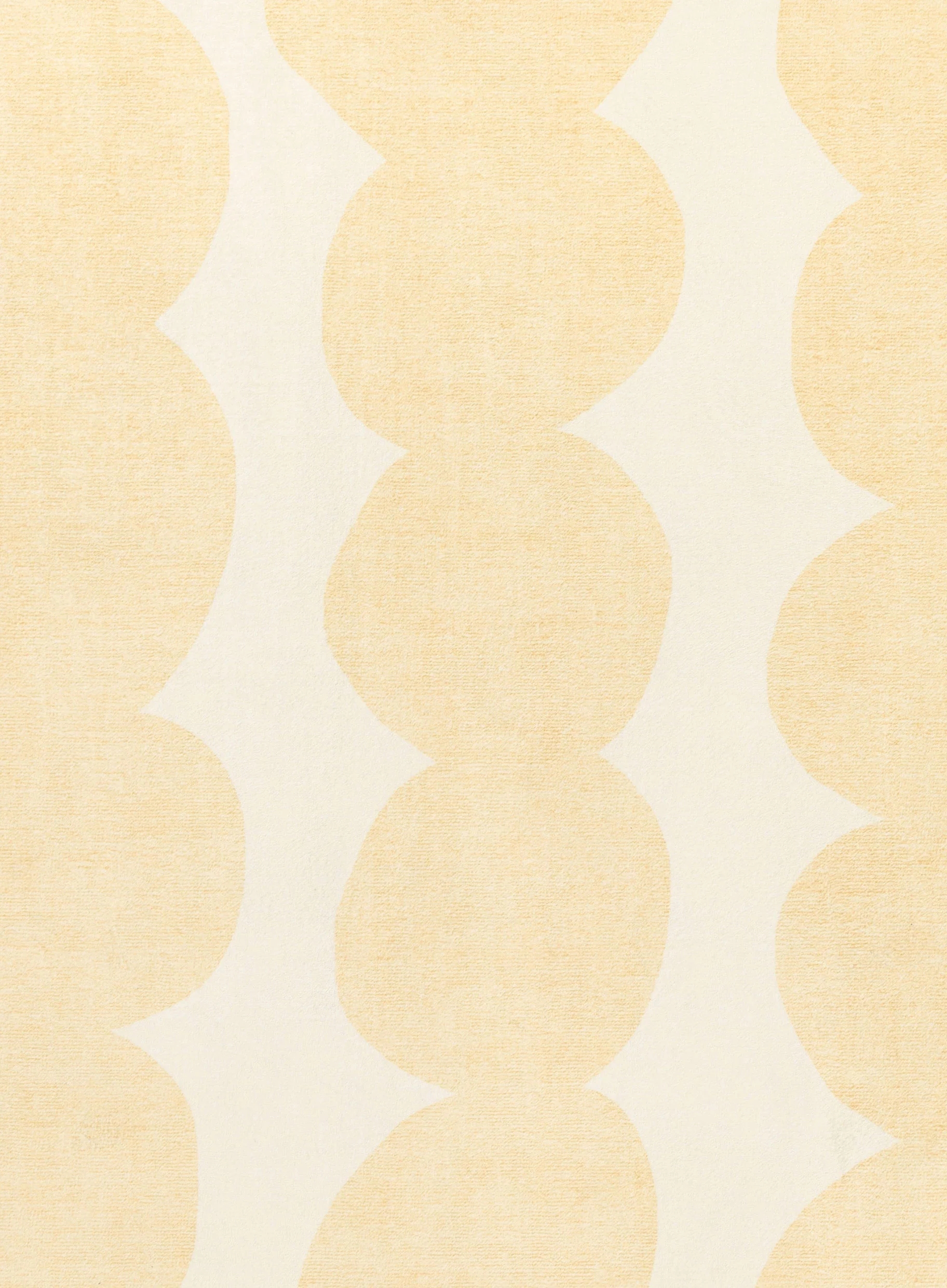 Cree Yellow and Beige Abstract Rollie Pollie Round Playmat - Image 9