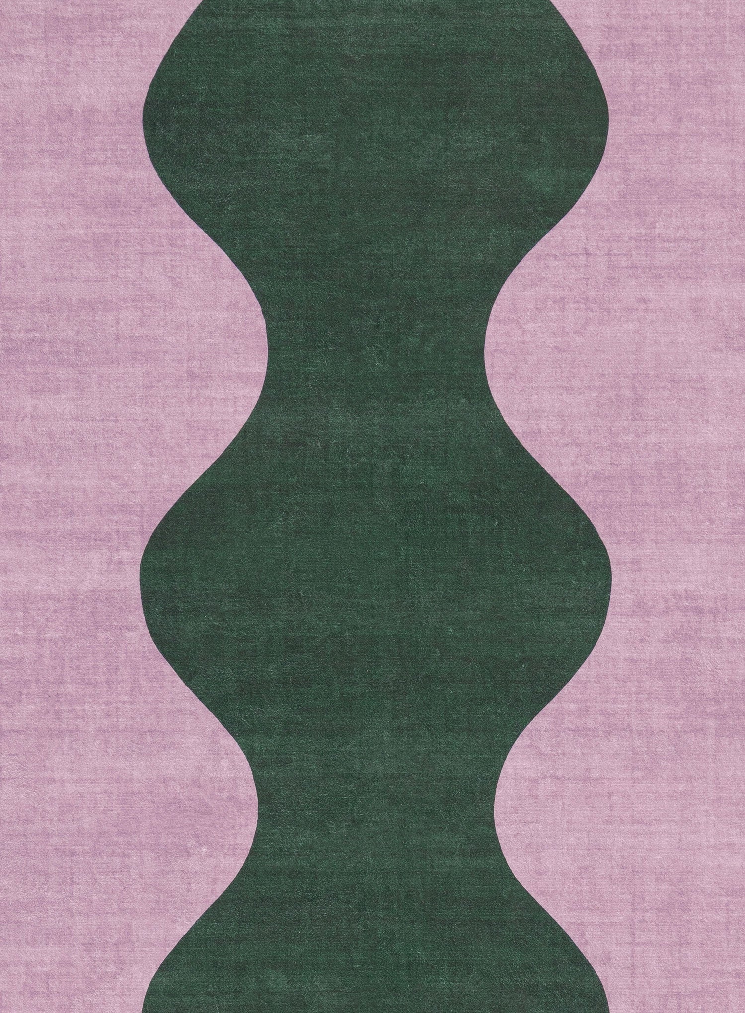 Cuenca Green and Purple Wave Washable Rug - Image 12