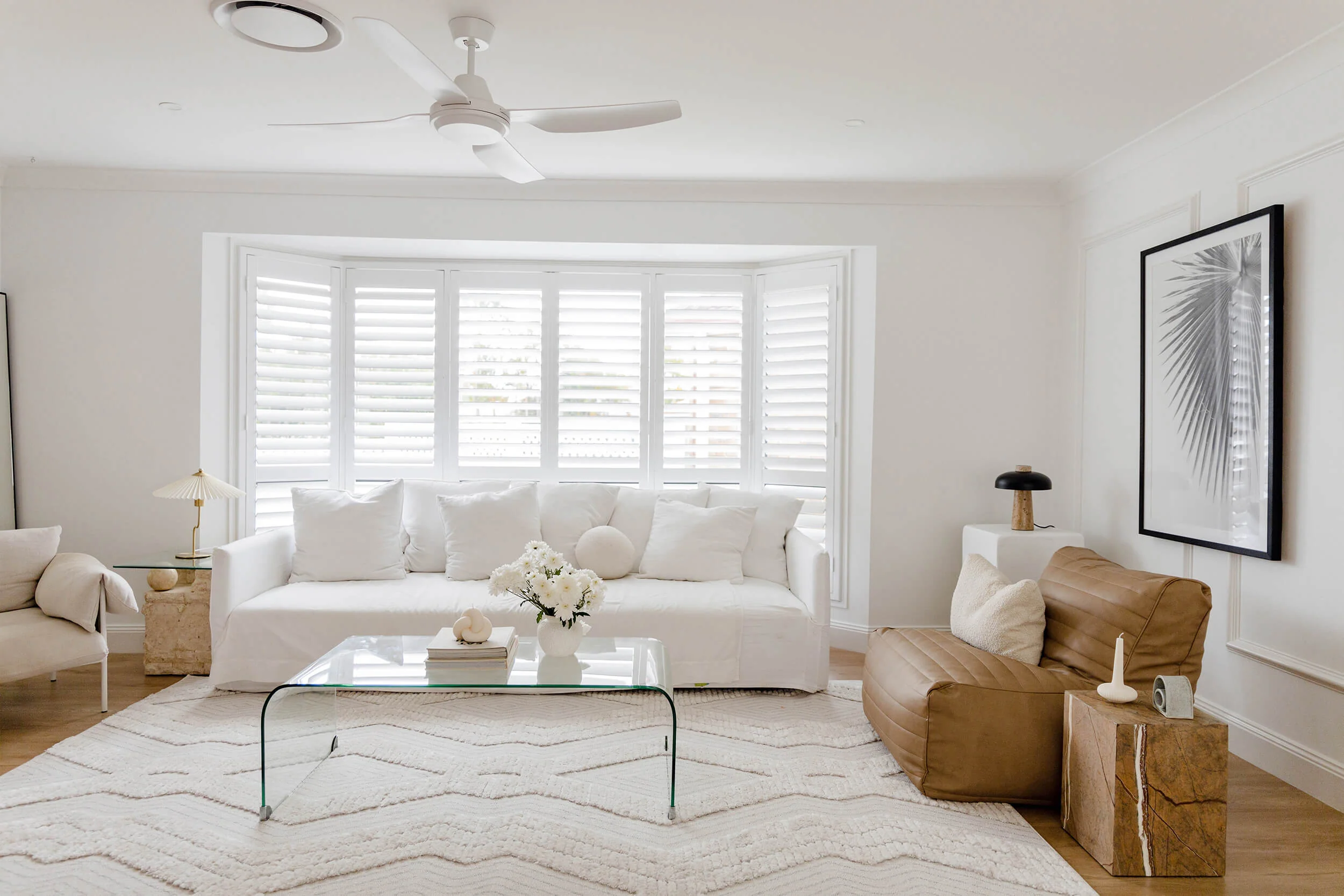Dayna Ivory and Grey Textured Diamond Tribal Rug - Image 3