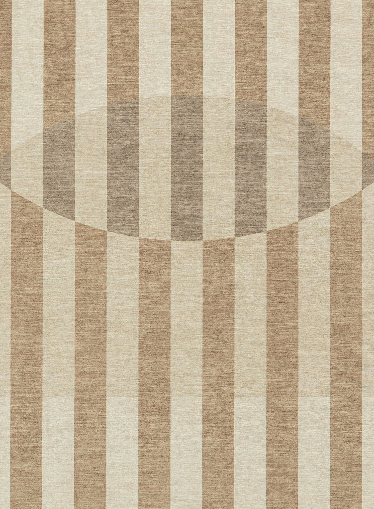 Delos Warm Sand and Soft Taupe Striped Indoor Outdoor Rug - Image 10