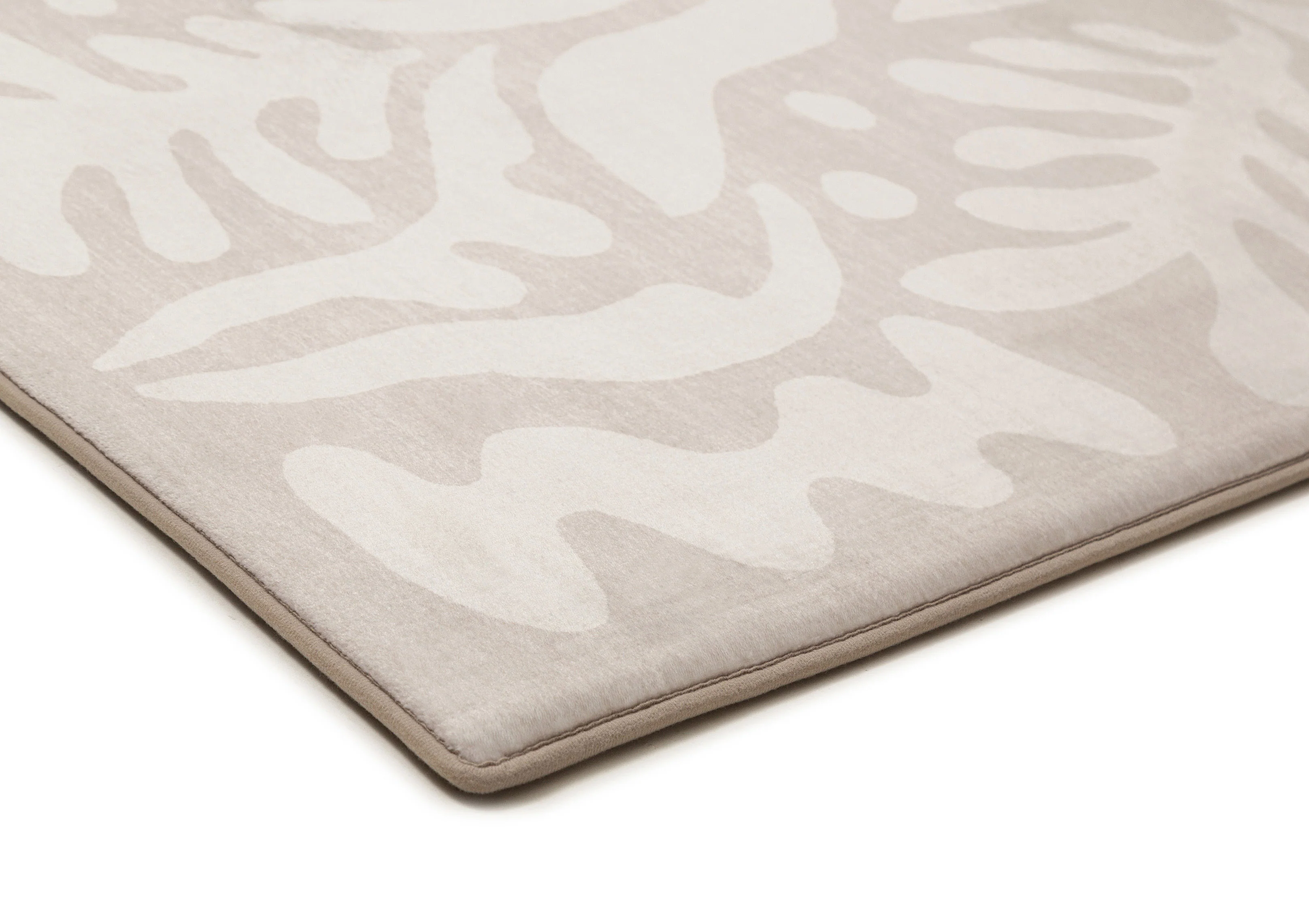 Didi Grey Cream Leaves Rollie Pollie Playmat - Image 12