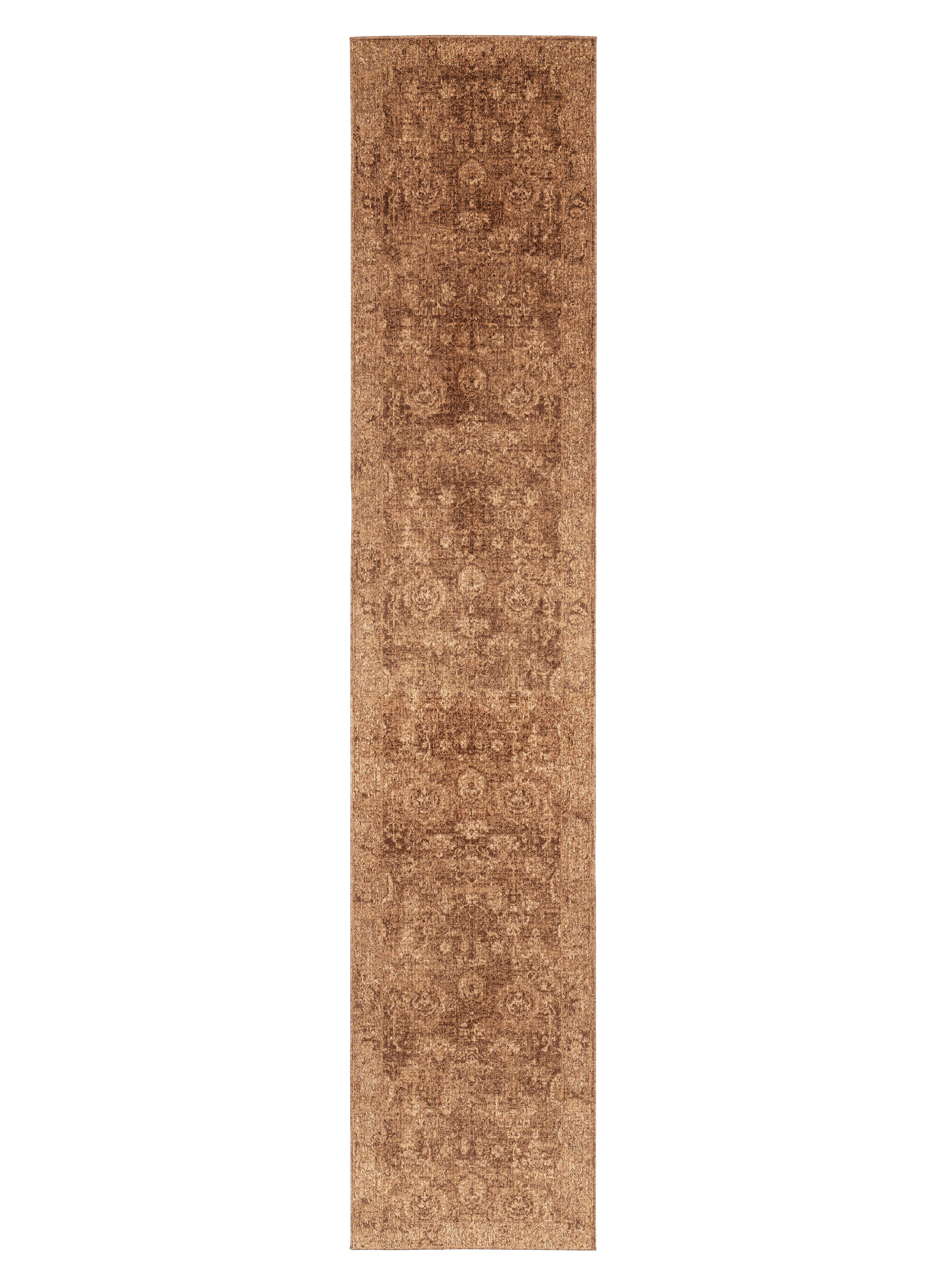 Dolores Tonal Taupe Runner Rug