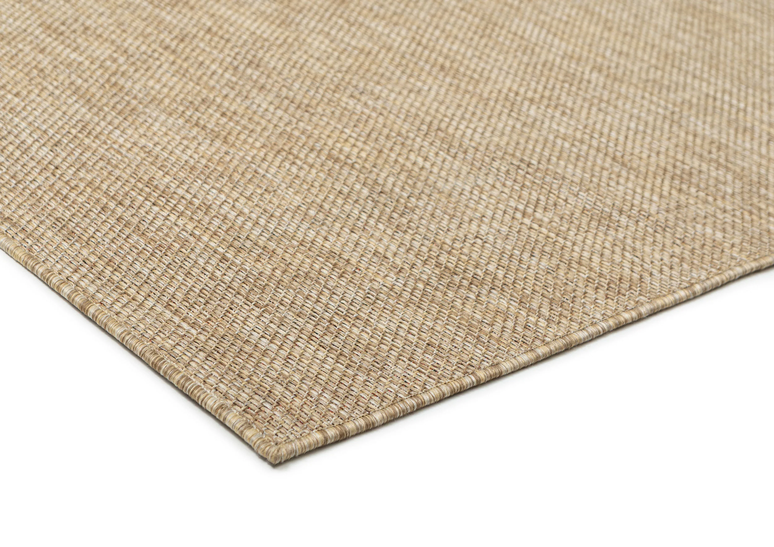 Dune Natural Beige Woven Indoor Outdoor Rug - Image 7