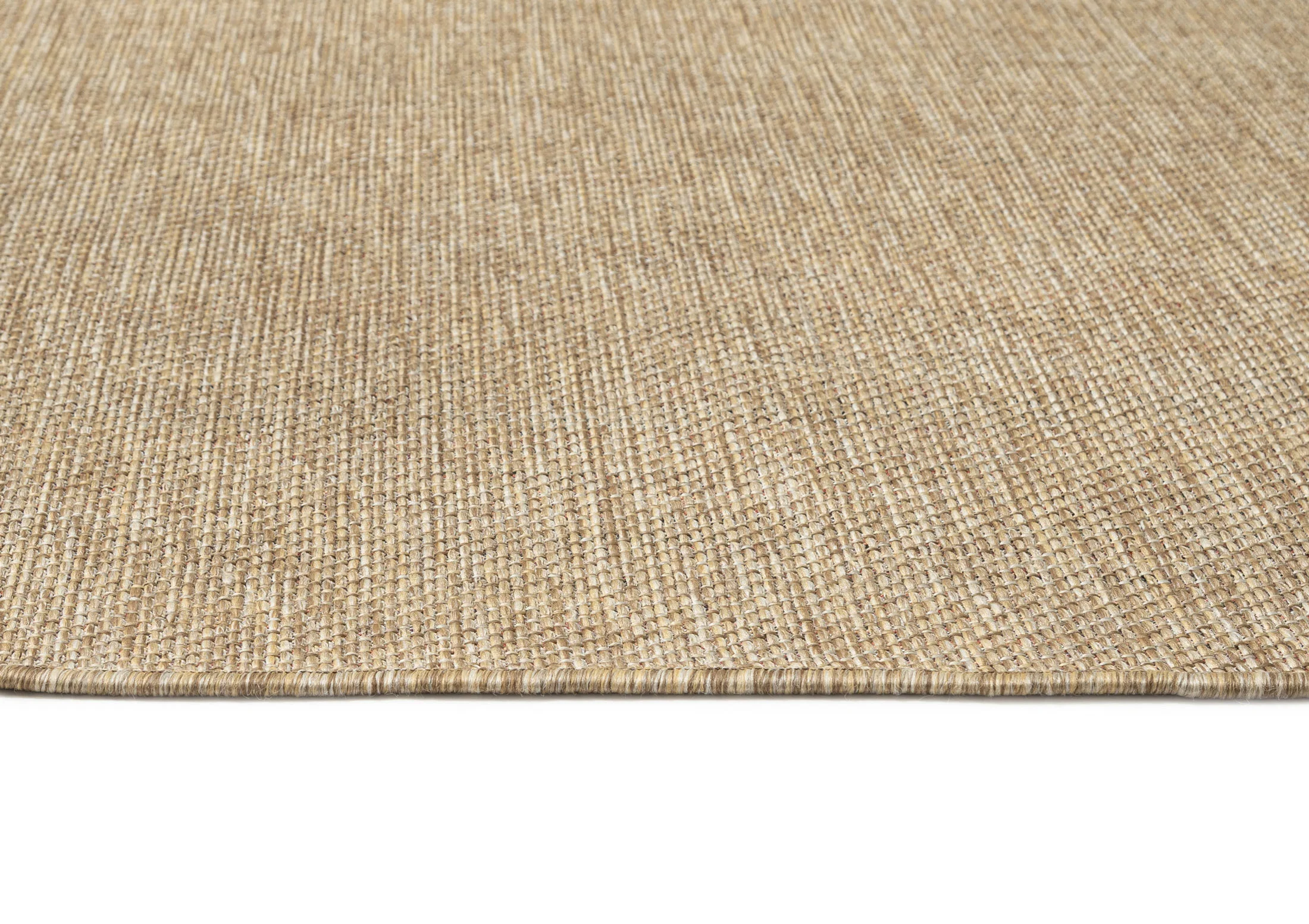 Dune Natural Beige Woven Indoor Outdoor Rug - Image 8