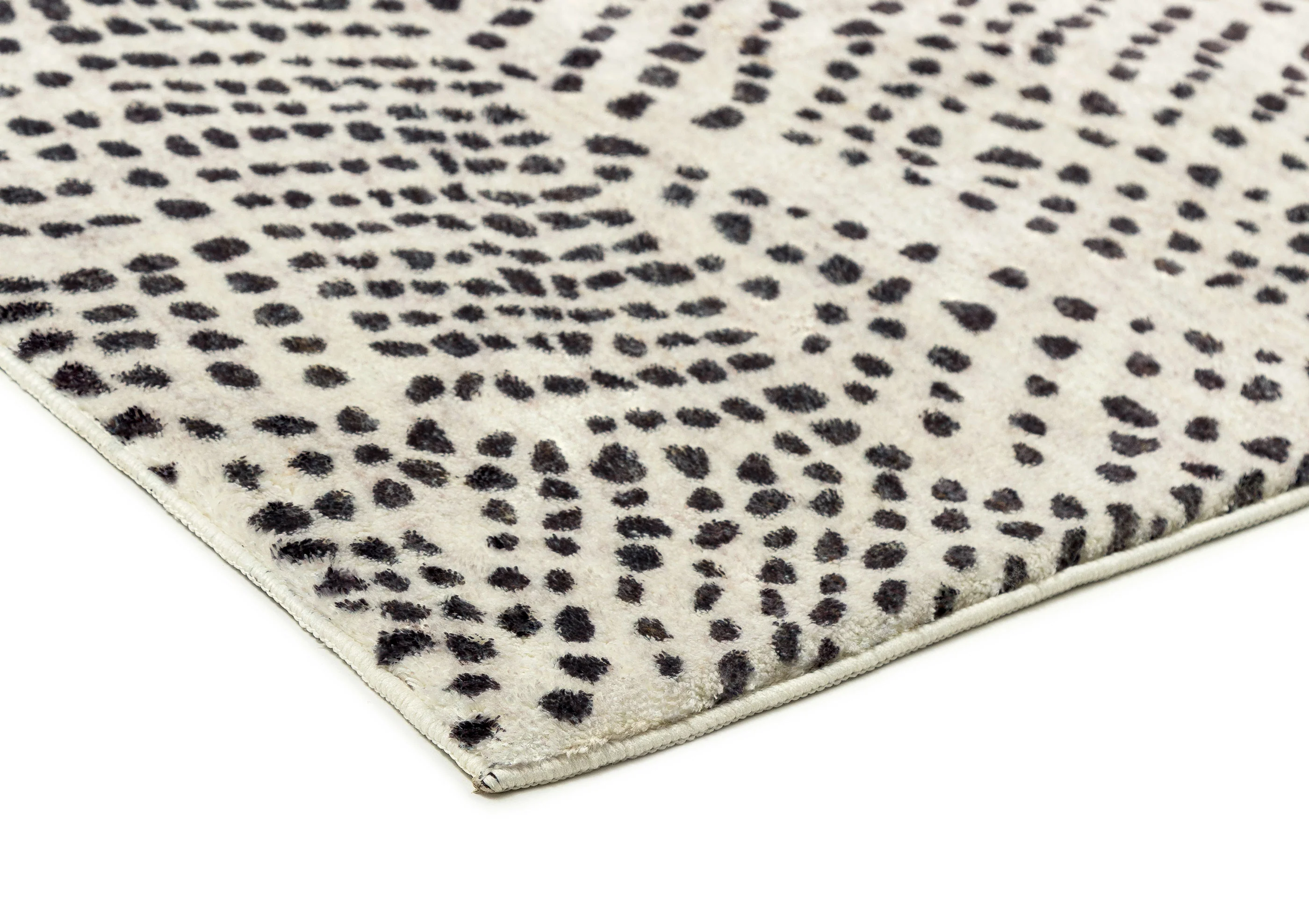 Eddie Charcoal Grey Abstract Tribal Pattern Washable Rug - Image 15