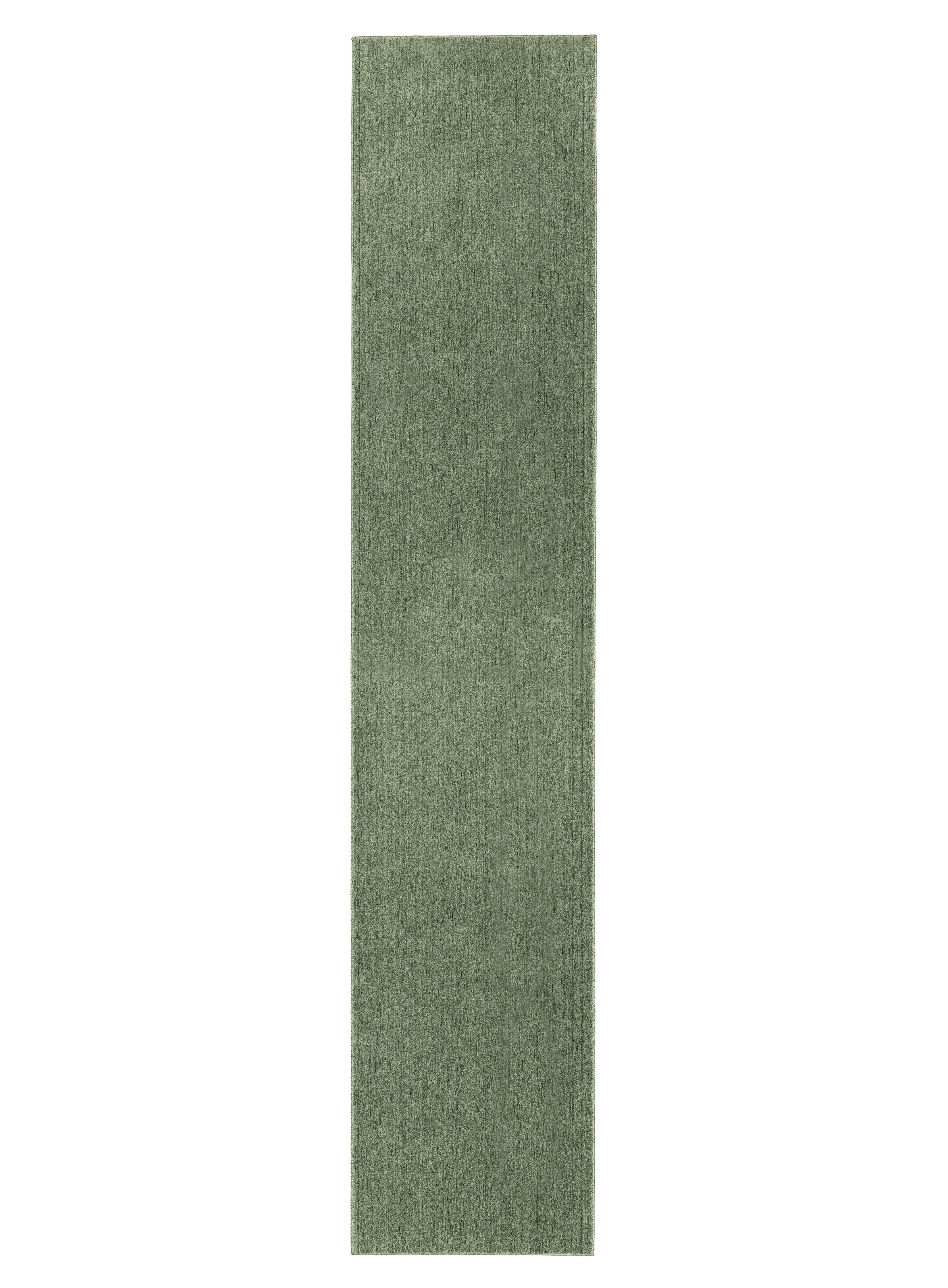 Effie Tonal Green Runner Rug