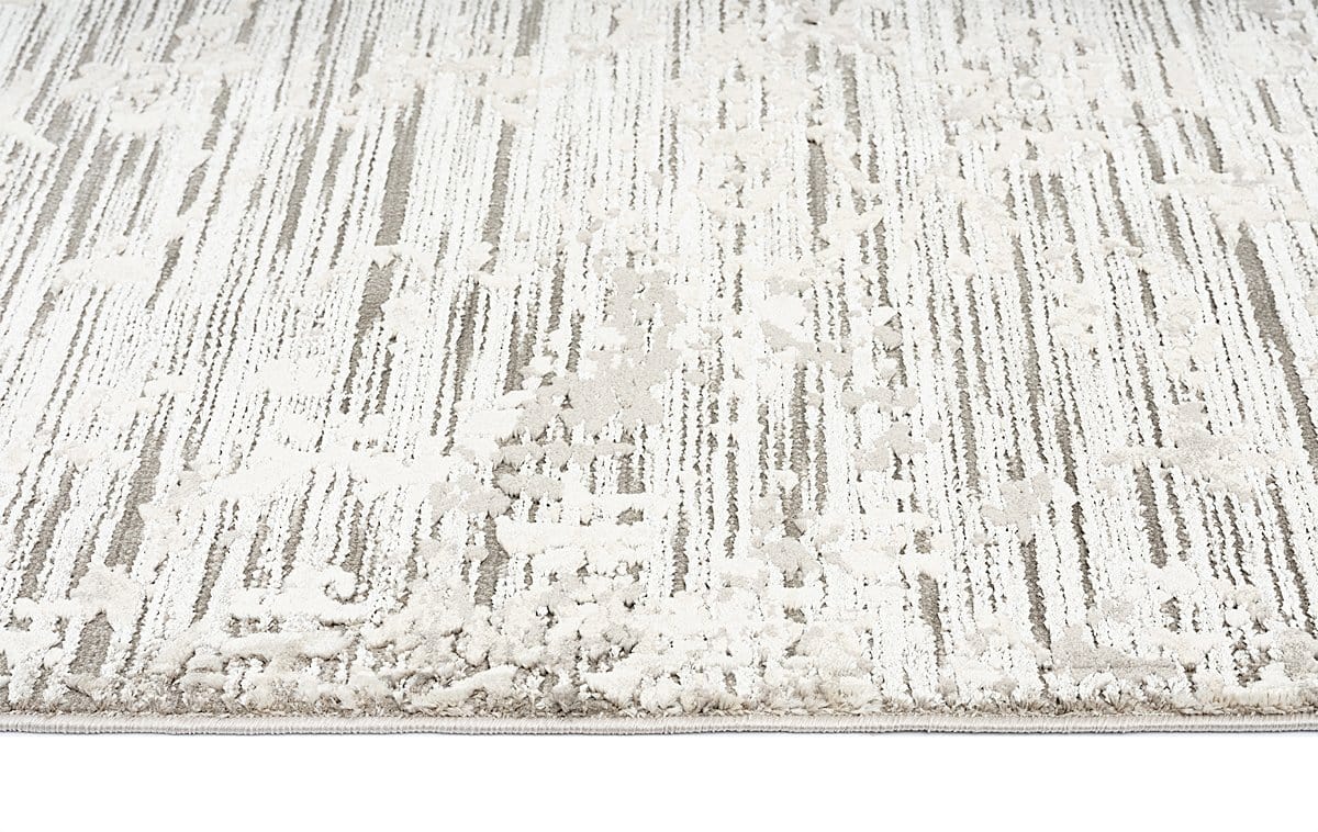 Eliana Grey Ivory And Cream Traditional Floral Rug - Image 3