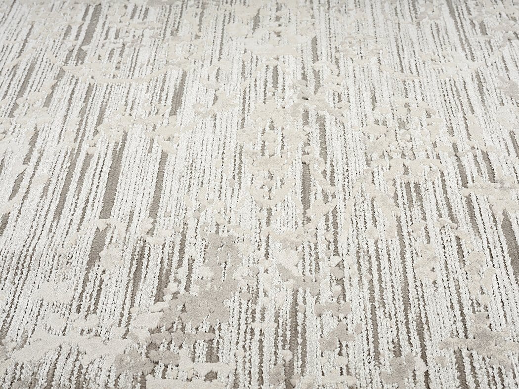 Eliana Grey Ivory And Cream Traditional Floral Rug - Image 5