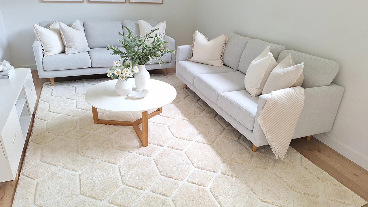 Elif Ivory Geometric Rug - Image 5