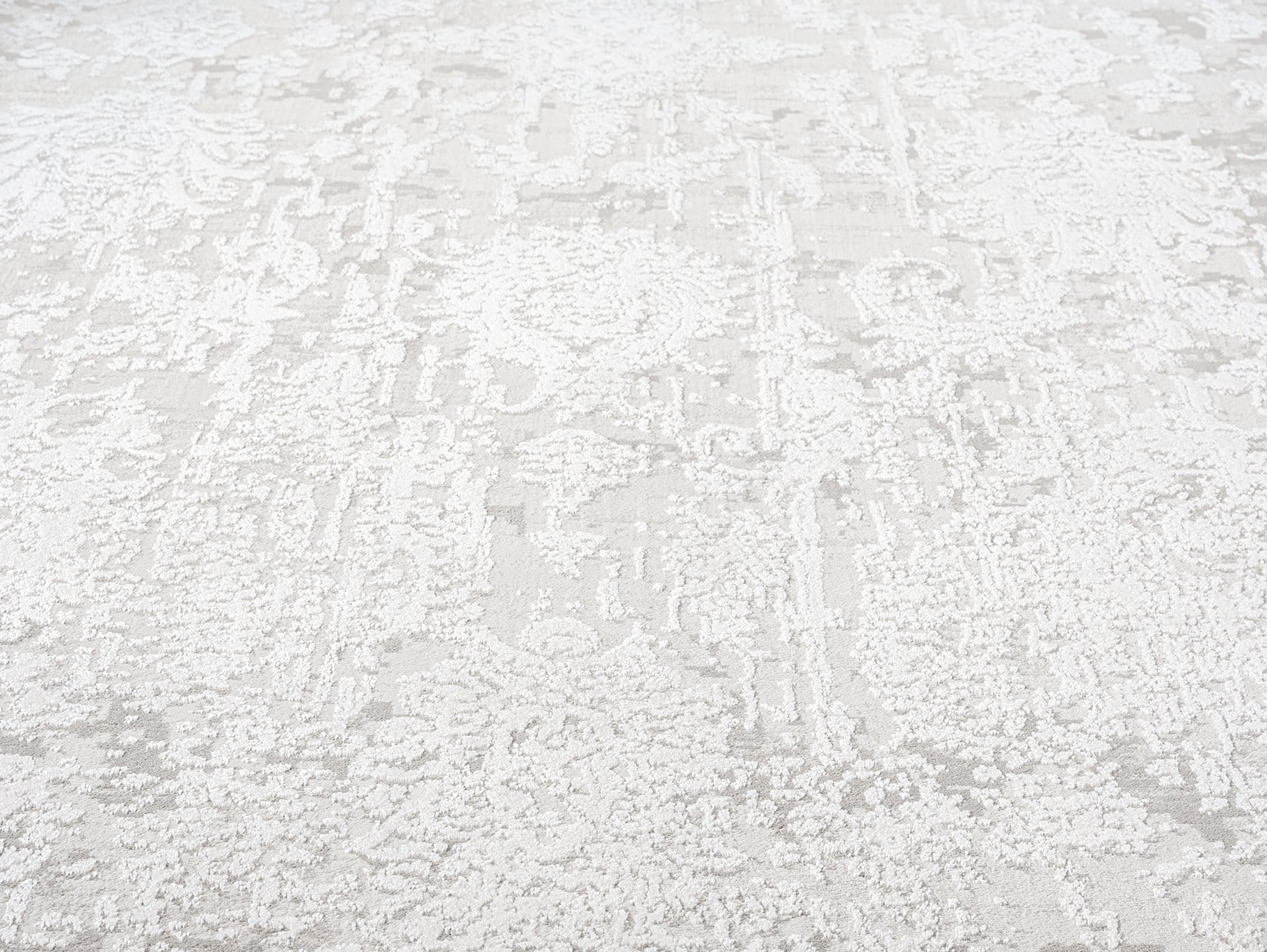 Ellery Grey Ivory Distressed Floral Rug - Image 13