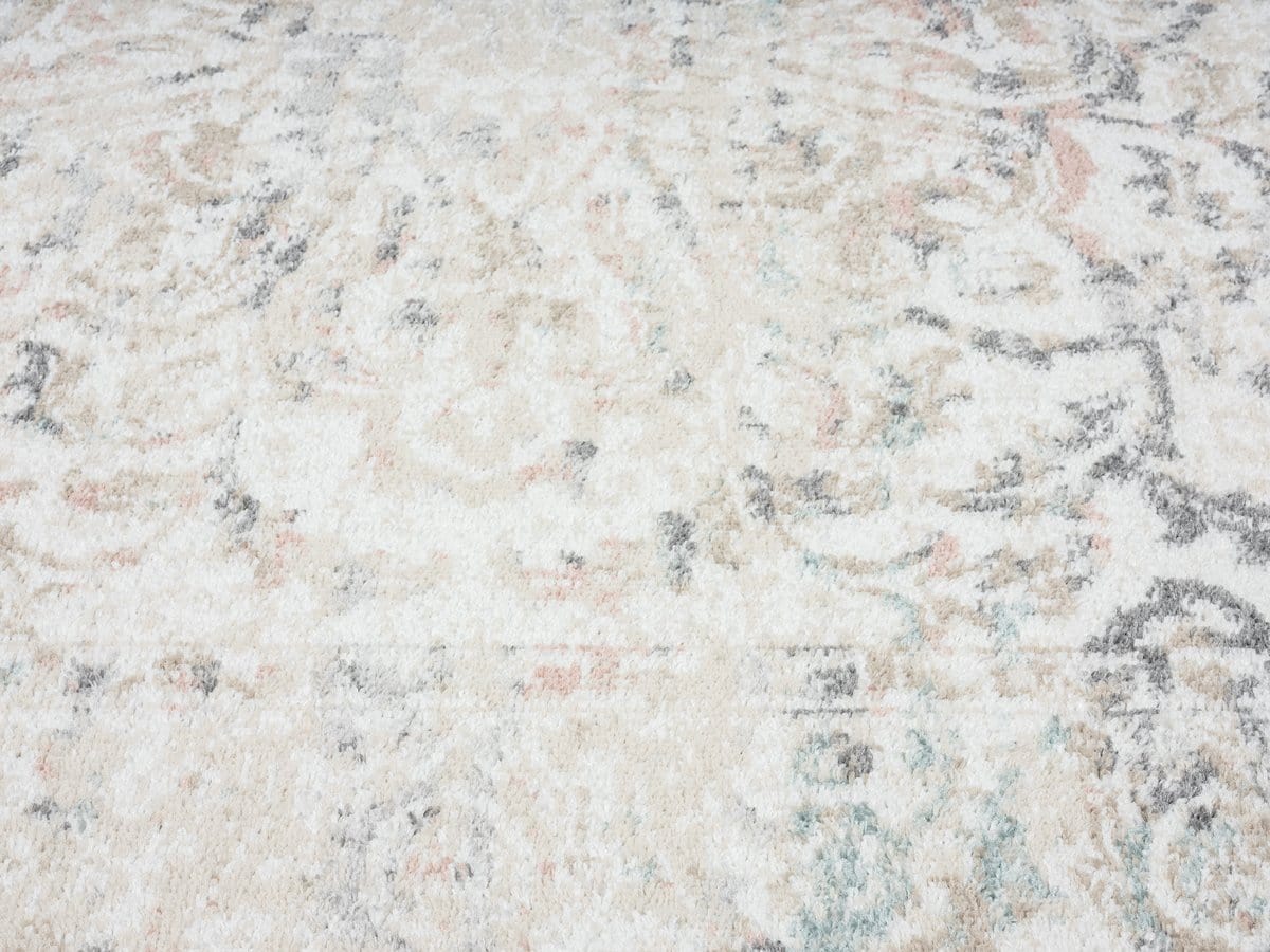 Elouise Cream And Grey Multi-Colour Traditional Floral Rug - Image 11