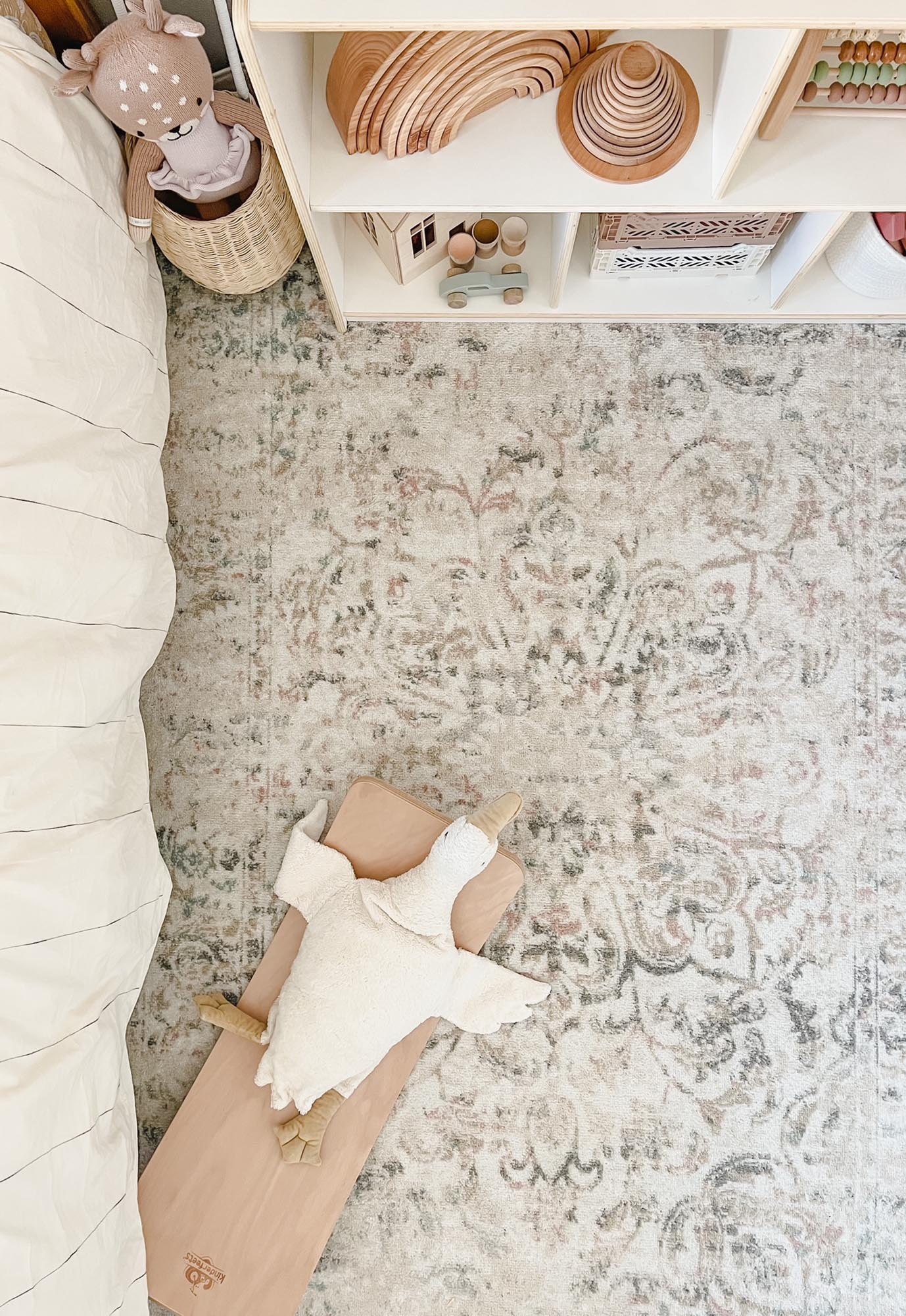 Elouise Cream And Grey Multi-Colour Traditional Floral Rug - Image 3