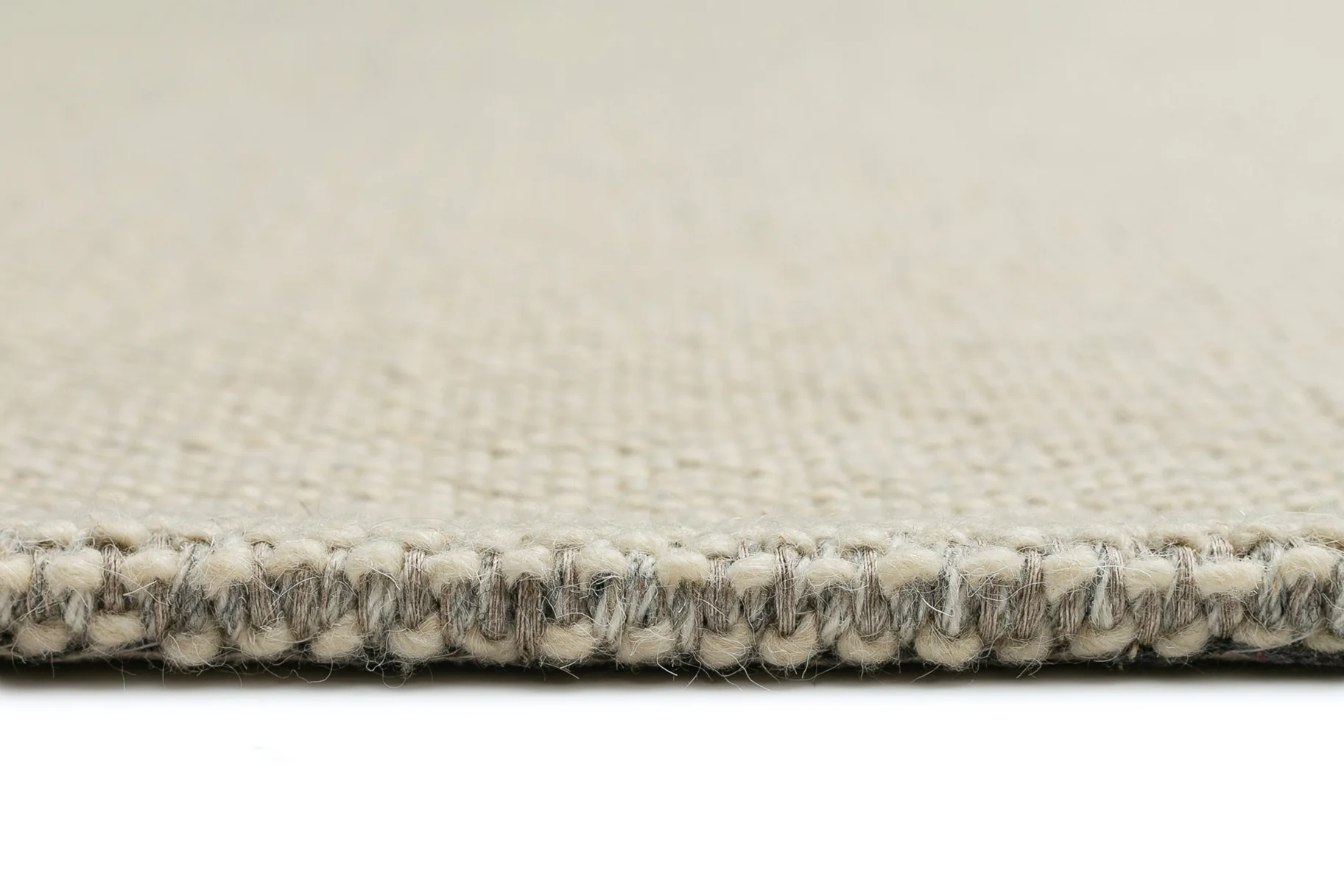 Eminah Cream Beige Handmade Wool Rug - Image 16