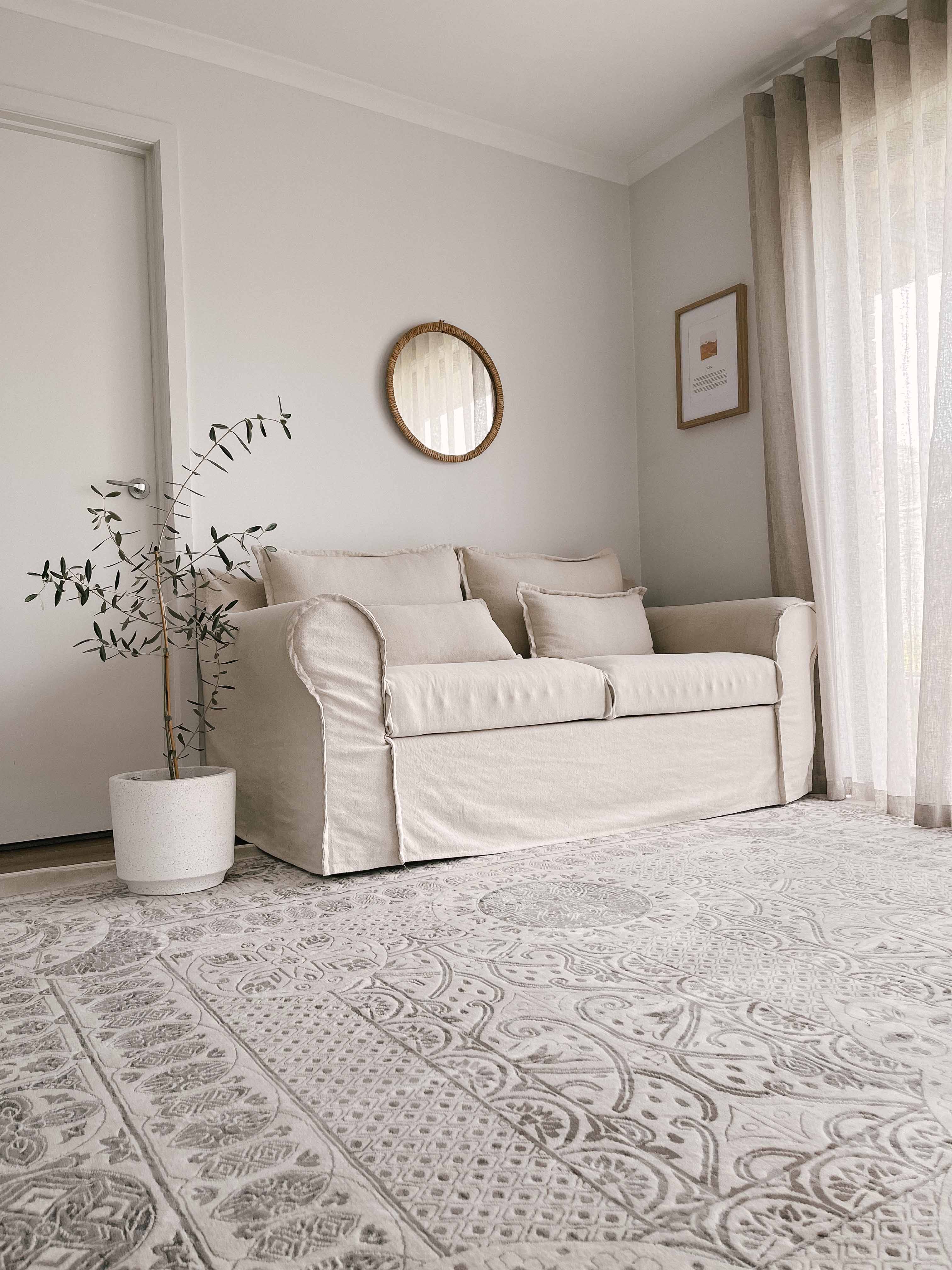 Esmeray Ivory And Grey Traditional Distressed Rug - Image 14