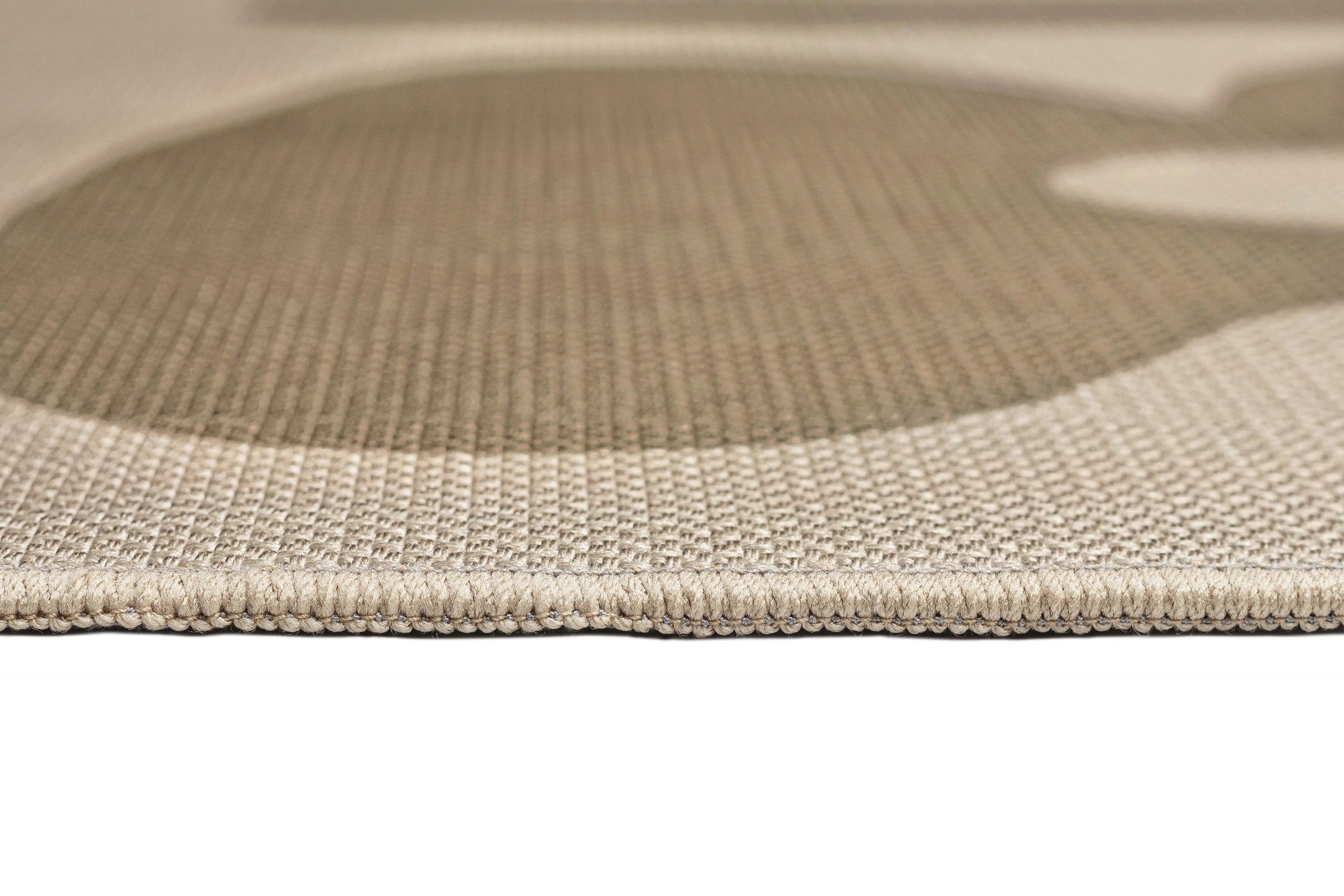 Esnir Beige Graphic Indoor Outdoor Washable Rug - Image 8