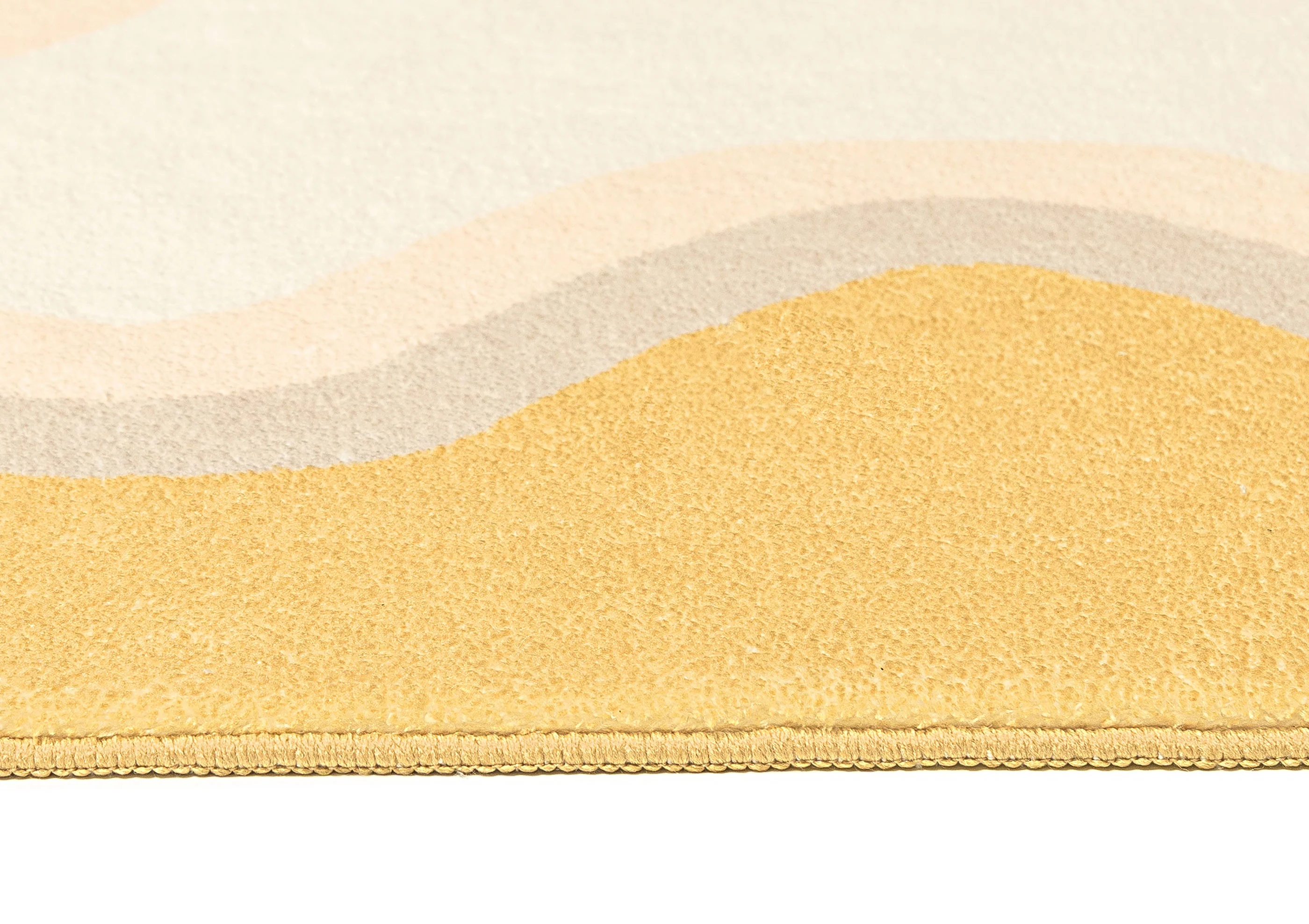 Esti Cream and Yellow Wiggle Bordered Washable Rug - Image 18