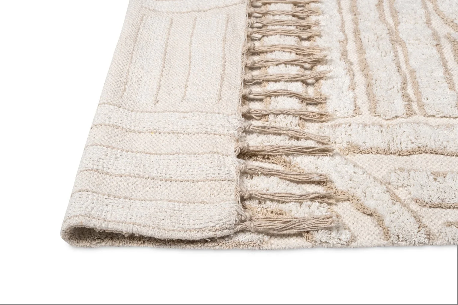 Etta Ivory Geometric Washable Rug - Image 19