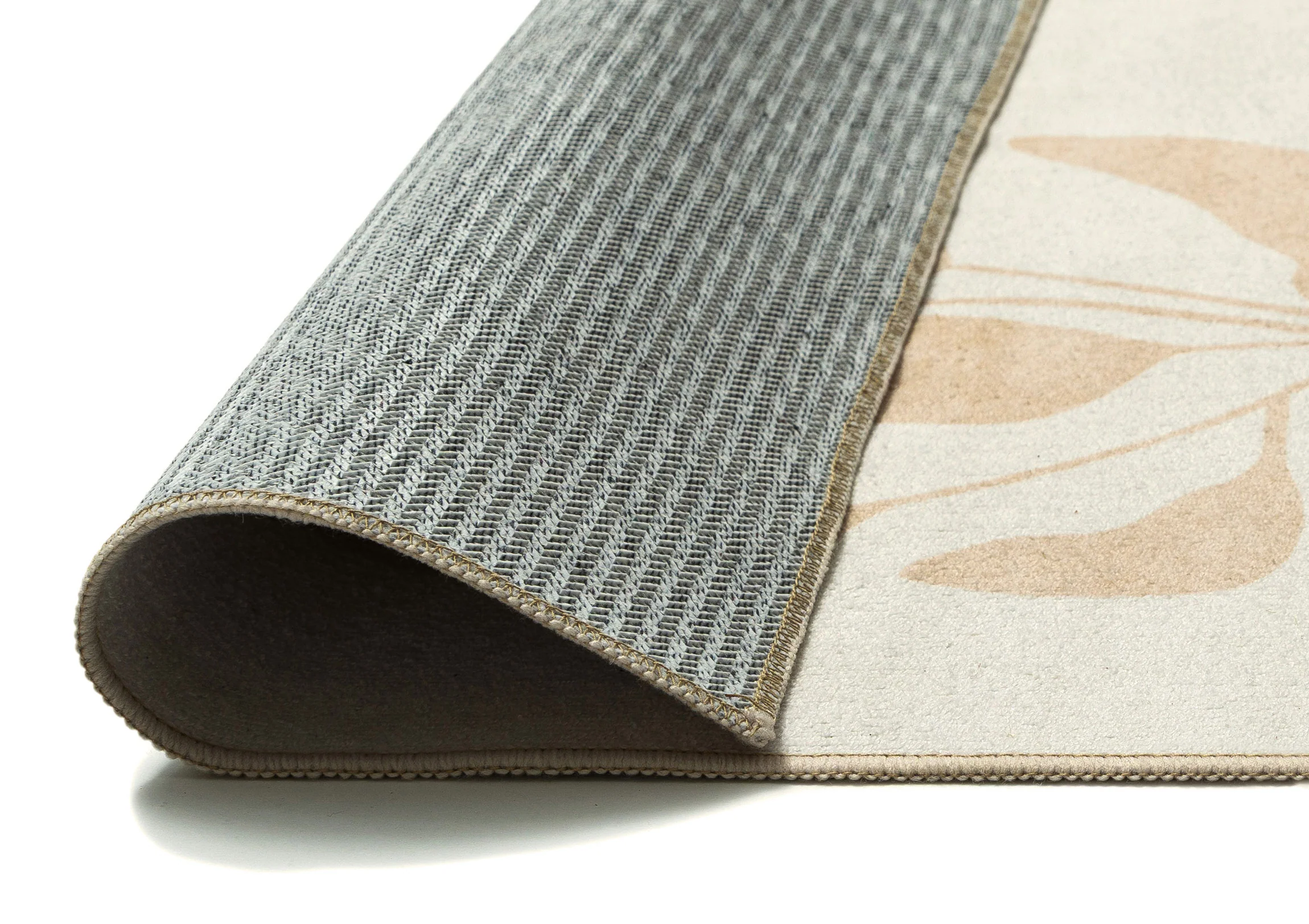 Eugenie Neutral Botanical Border Washable Rug - Image 10