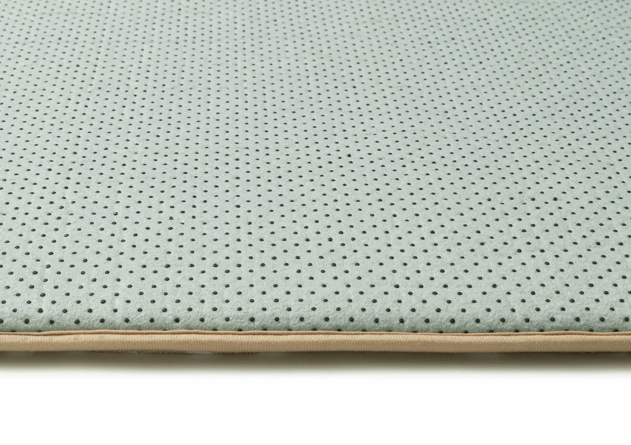 Eula Beige and Light Beige Abstract Rollie Pollie Playmat - Image 10
