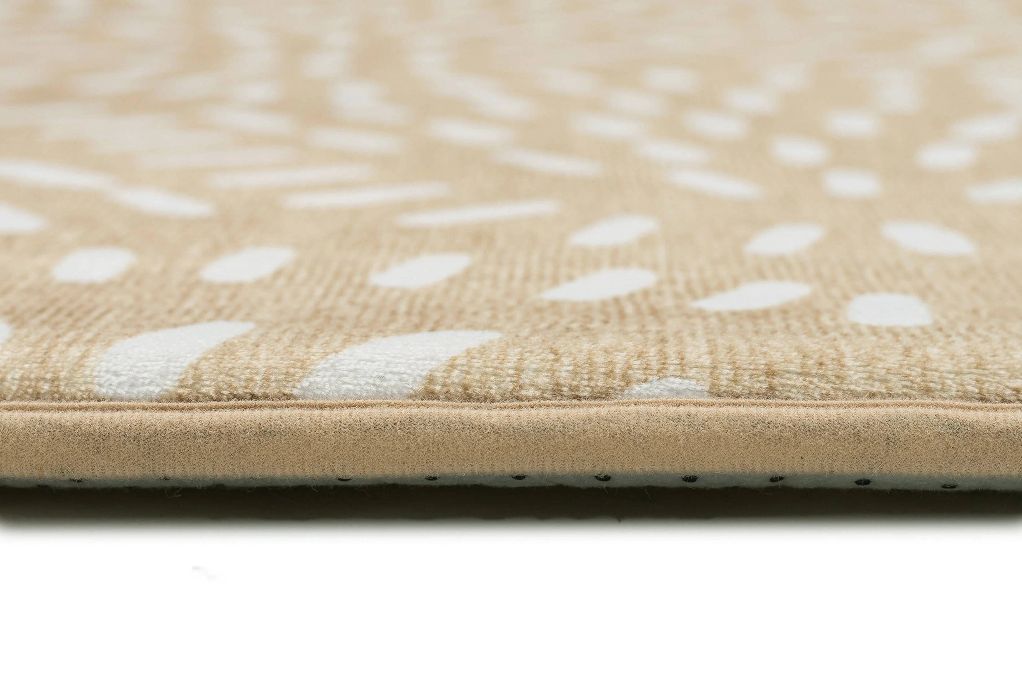 Eula Beige and Light Beige Abstract Rollie Pollie Playmat - Image 12