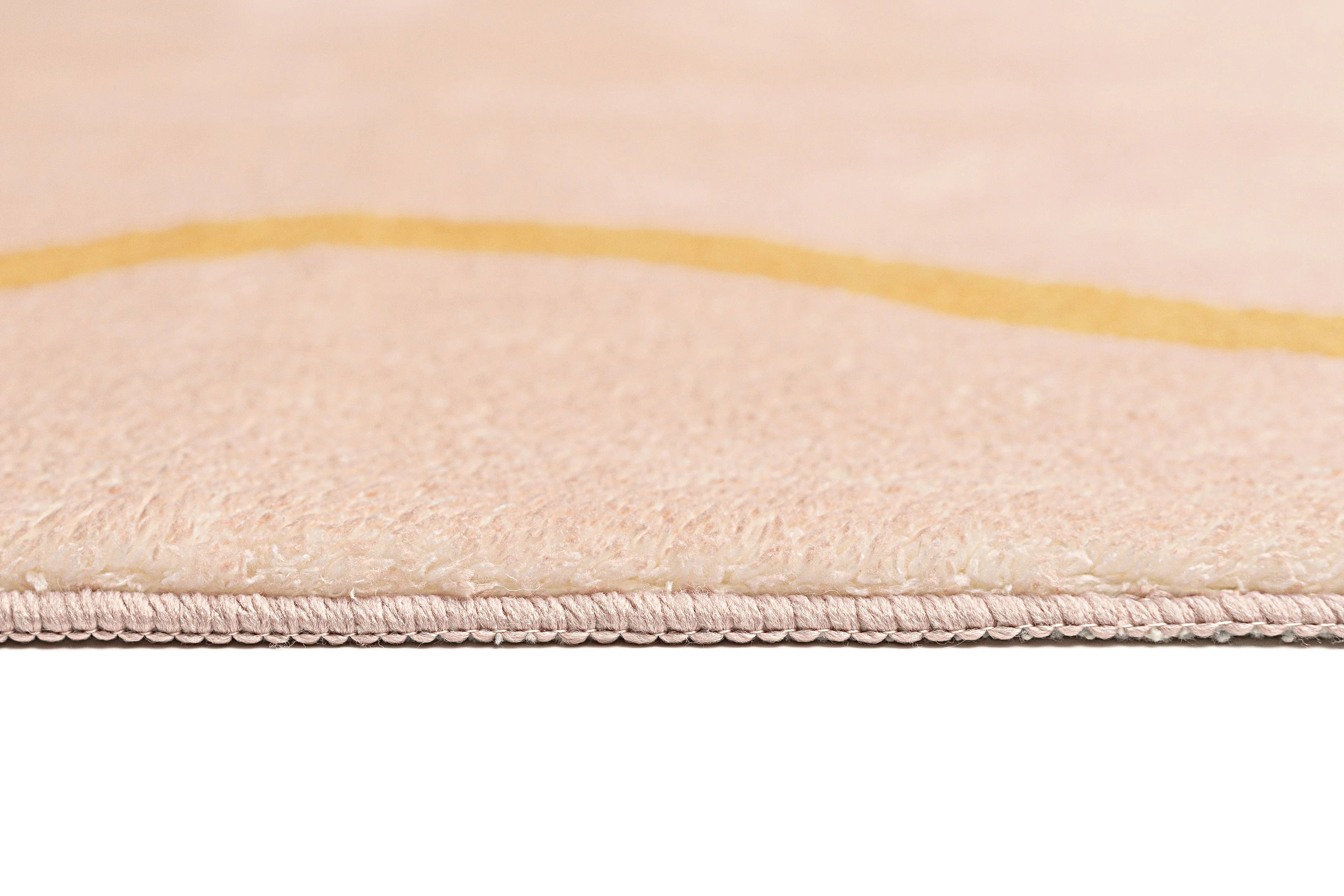 Eva Pink and Yellow Wiggle Bordered Washable Rug - Image 20