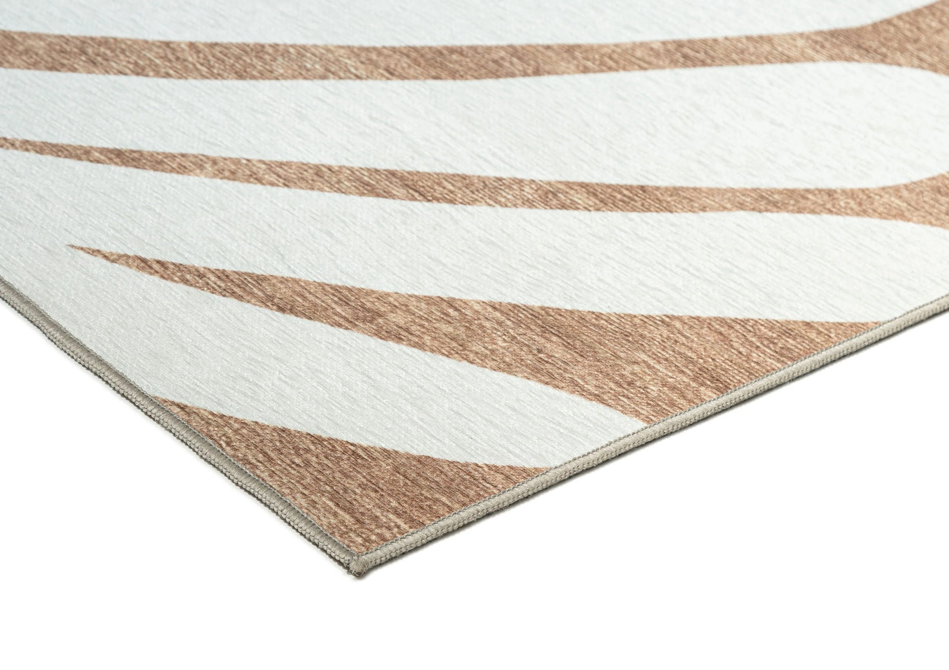 Farshana Beige Cream Indoor Outdoor Washable Rug - Image 6