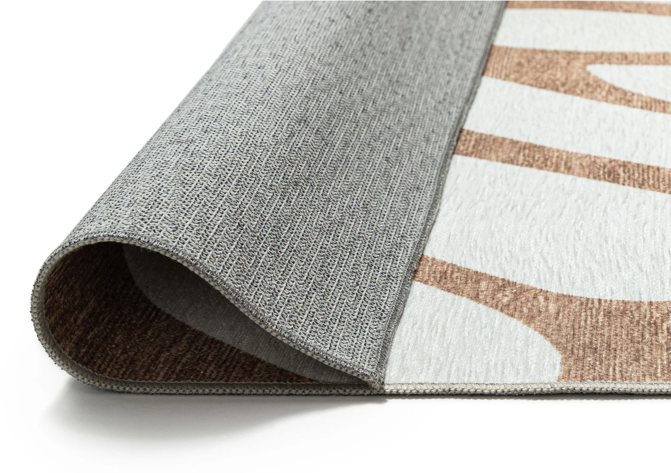 Farshana Beige Cream Indoor Outdoor Washable Rug - Image 8