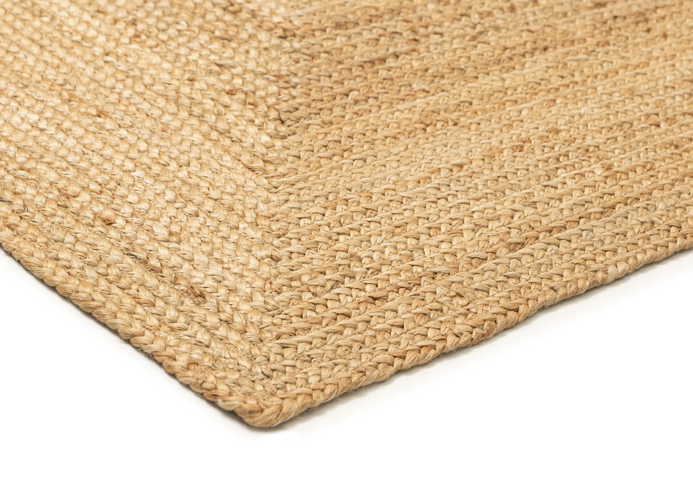 Fernanda Natural Hand-Braided Jute Rug - Image 2