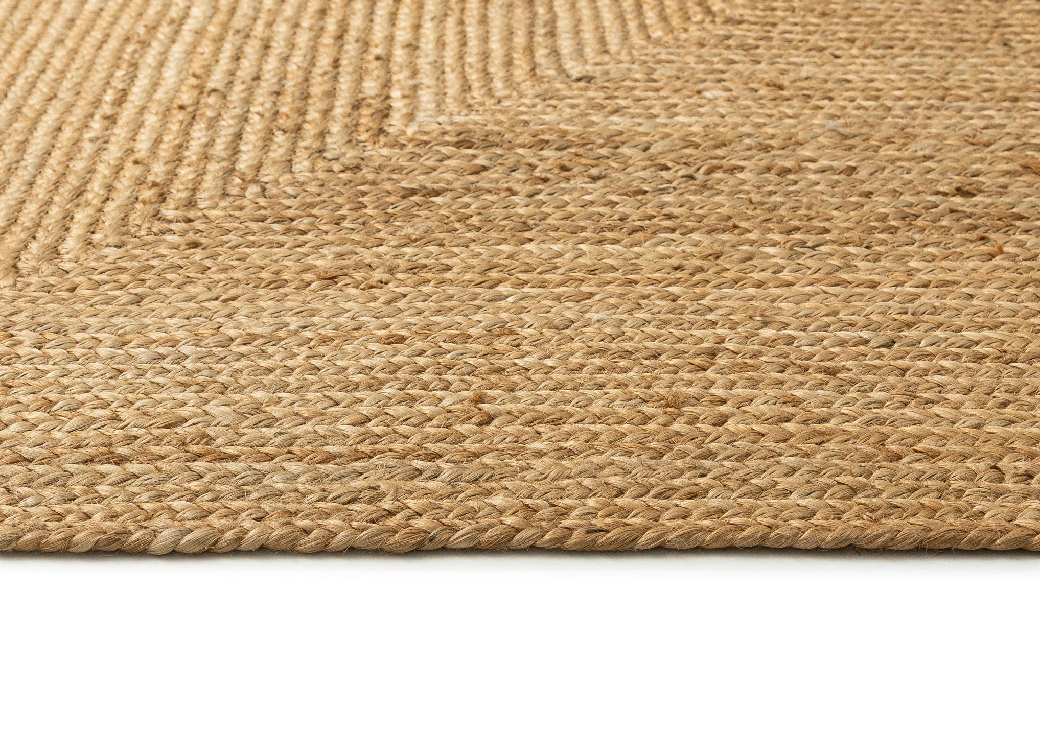Fernanda Natural Hand-Braided Jute Rug - Image 3