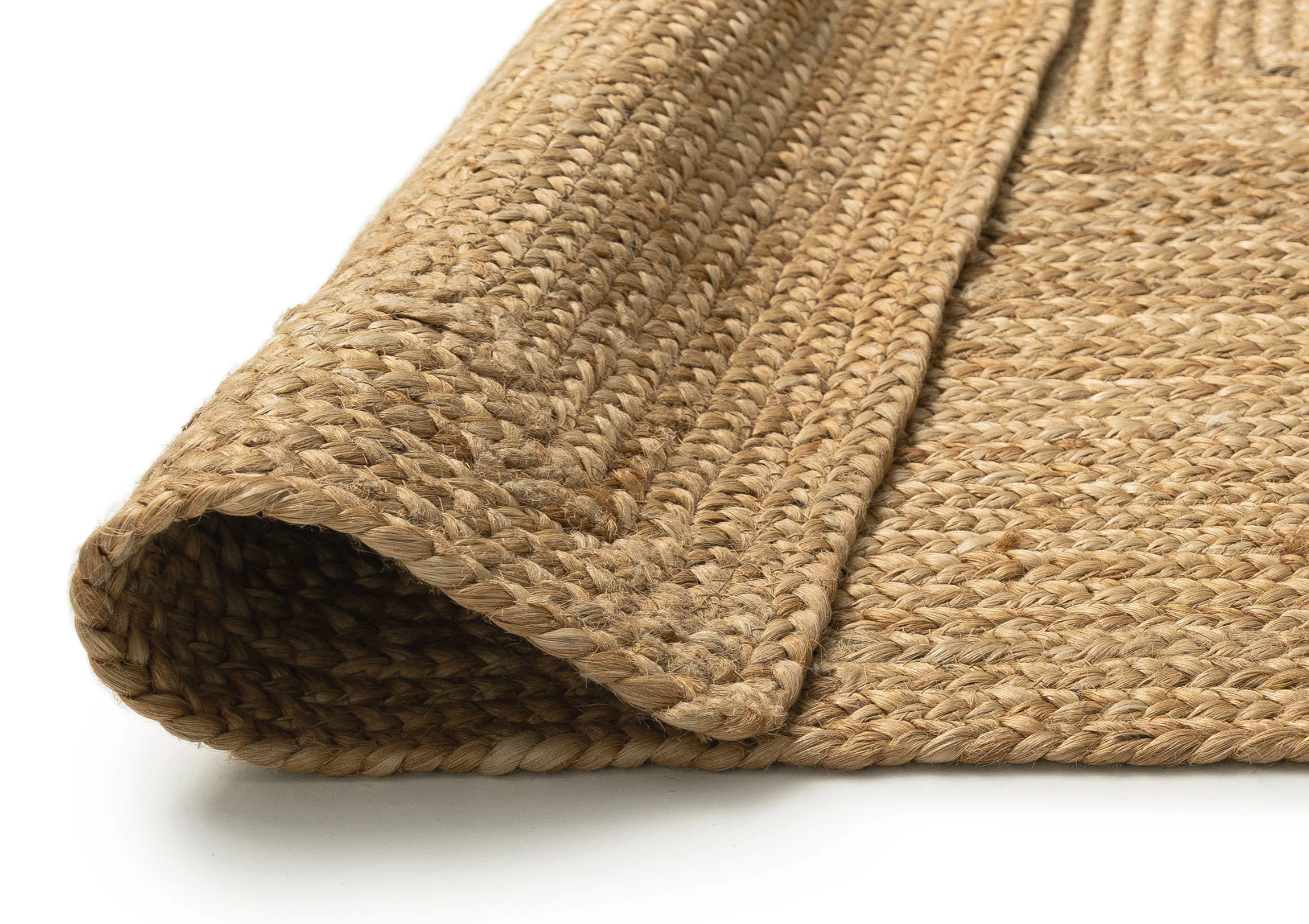 Fernanda Natural Hand-Braided Jute Rug - Image 4