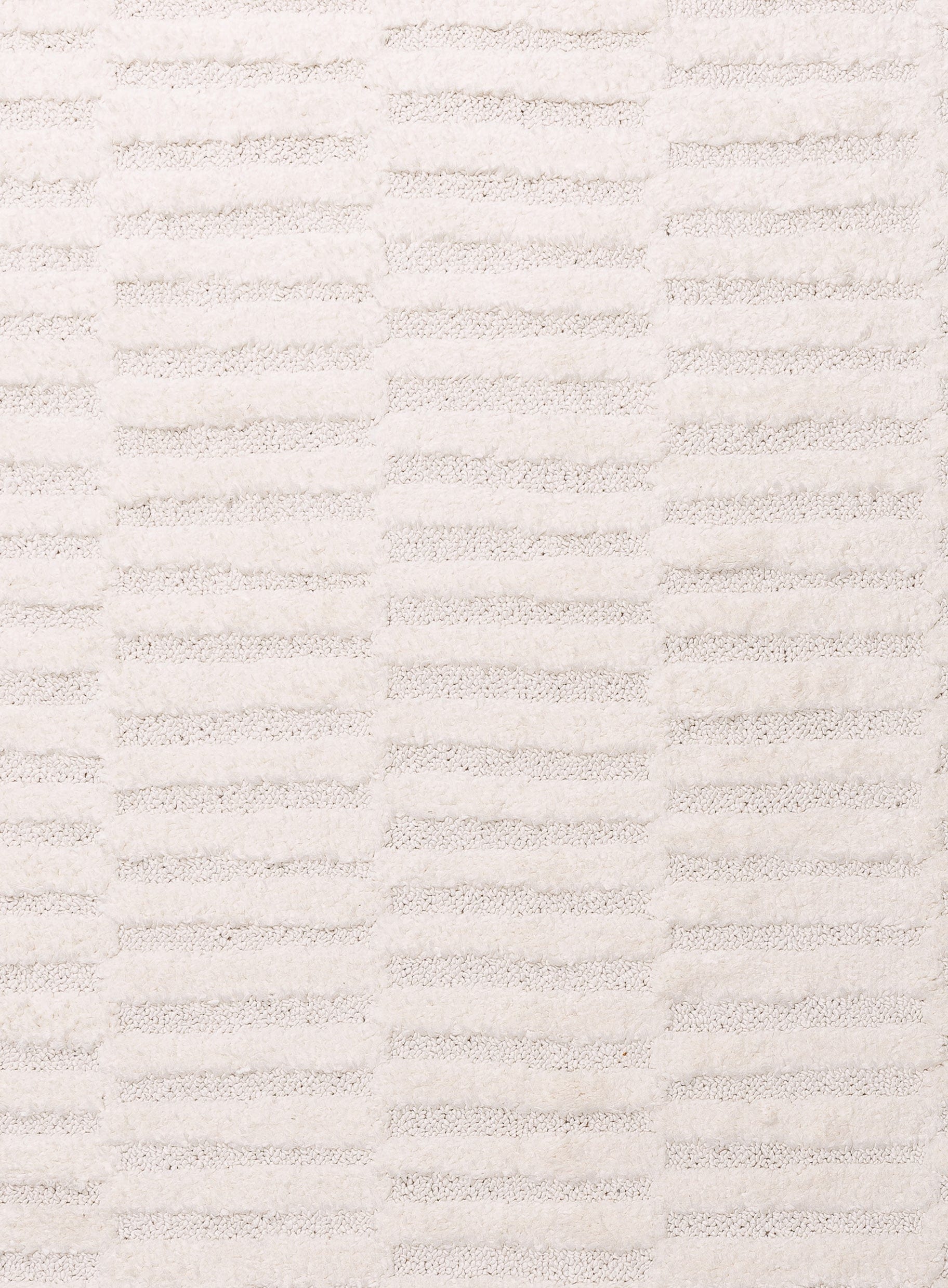 Filippa Ivory Cream Modern Textured Rug - Image 14