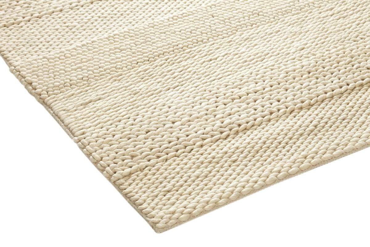 Fleur Ivory Braided and Looped Rug - Image 12