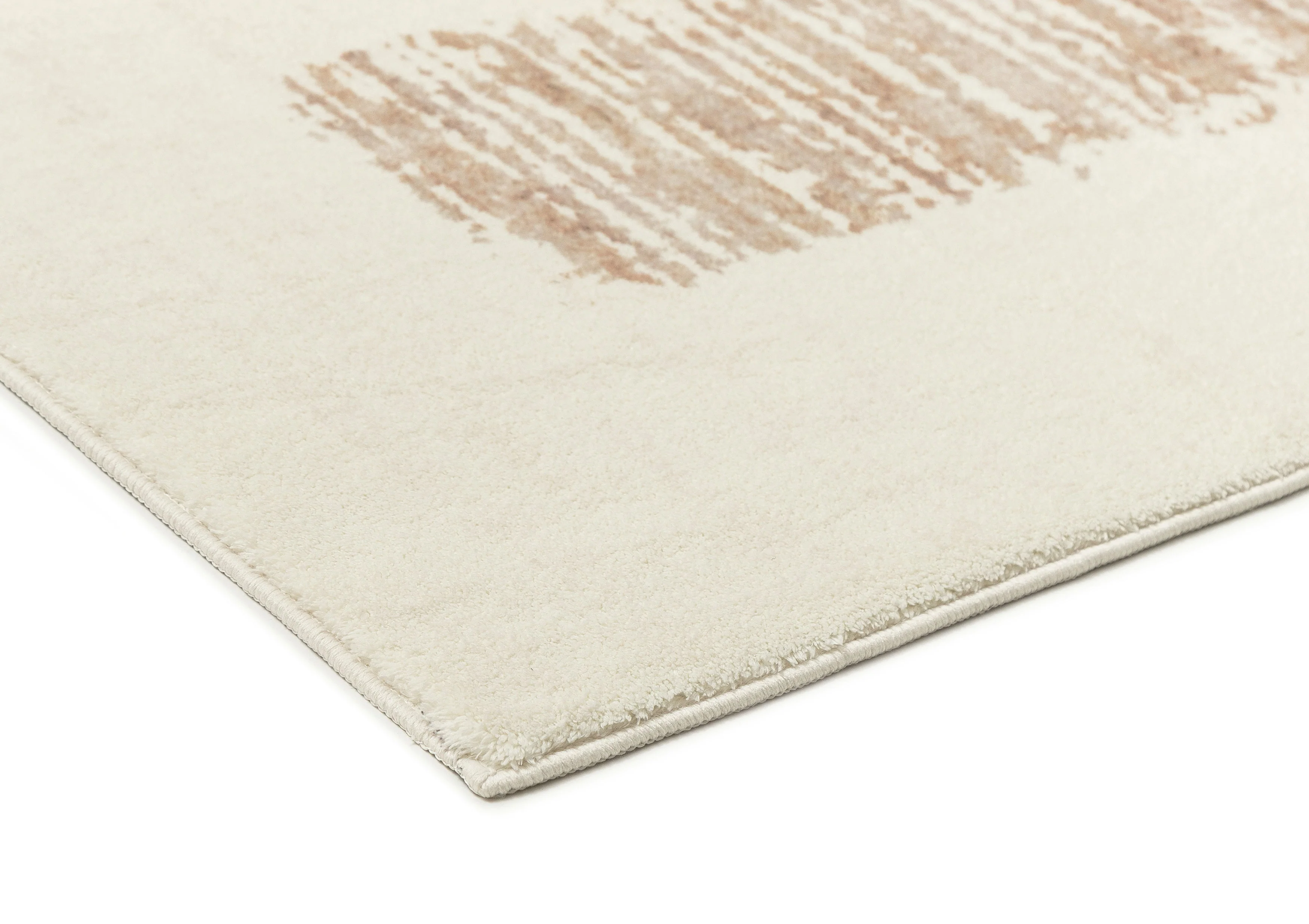 Florrie Beige Abstract Pattern Washable Rug - Image 15
