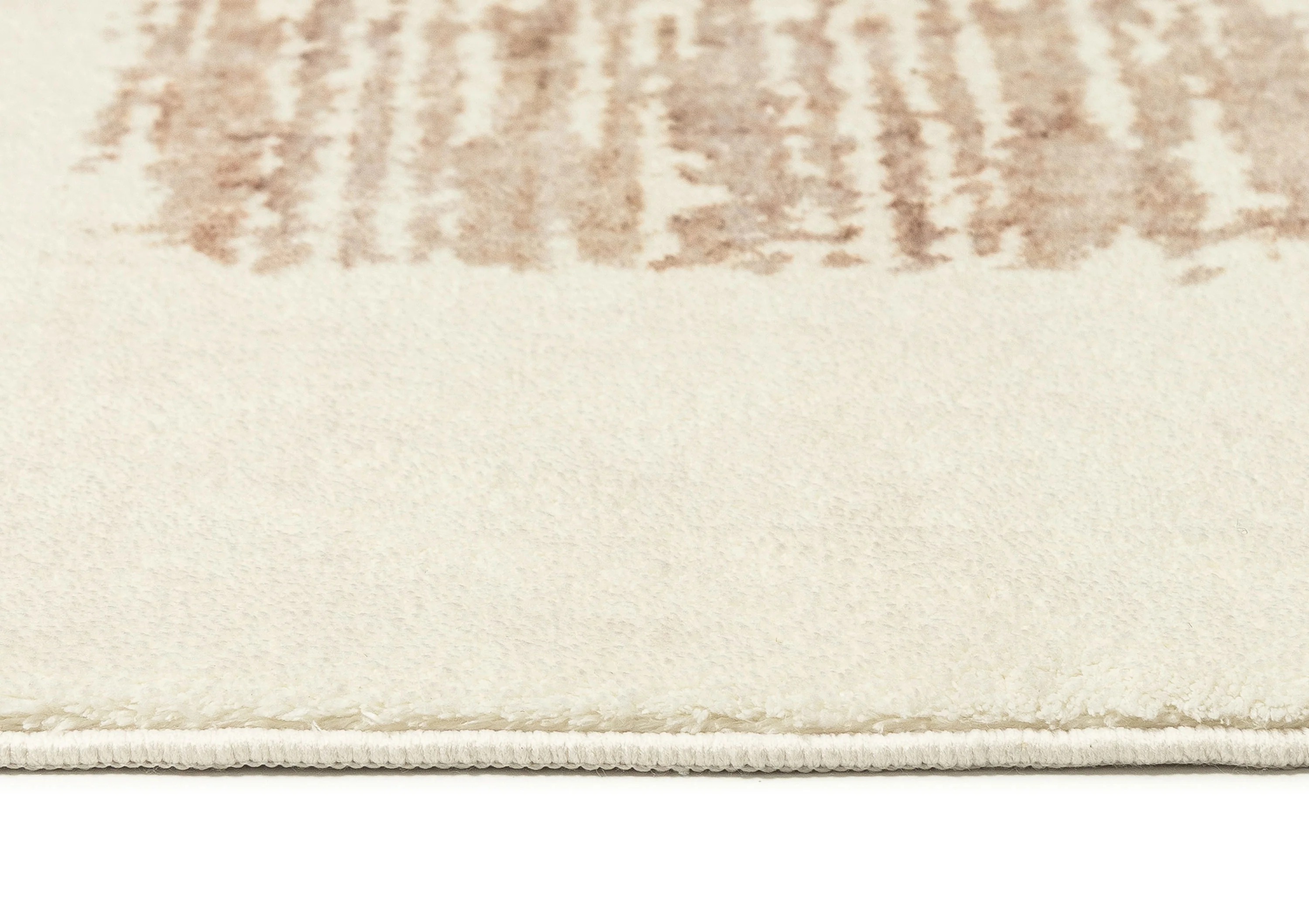 Florrie Beige Abstract Pattern Washable Rug - Image 16