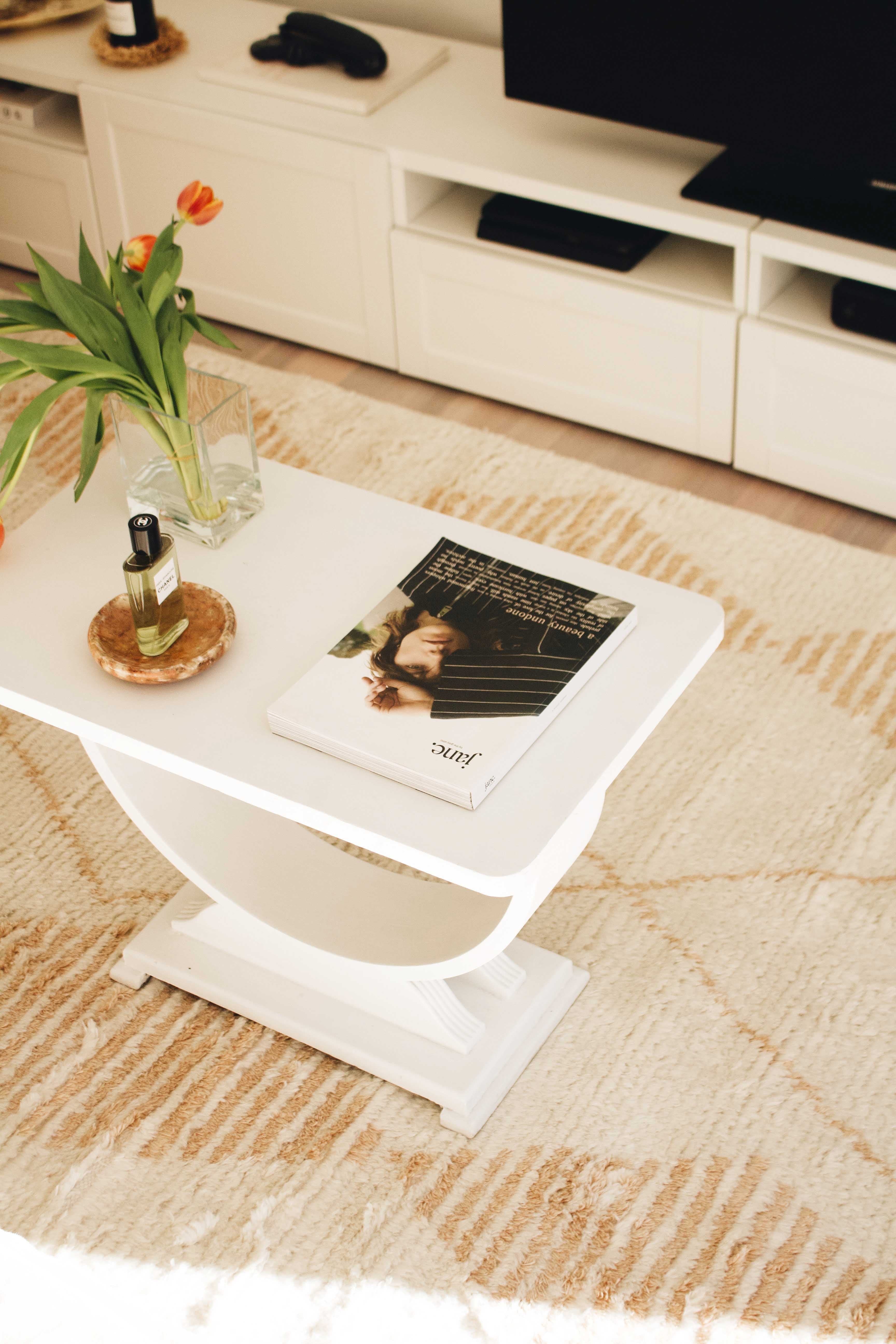 Frankie Ivory and Beige Tribal P.E.T Rug - Image 7