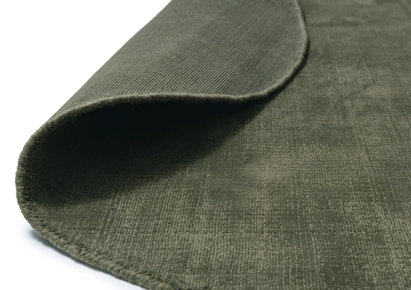 Franz Green Handwoven Round Rug - Image 5