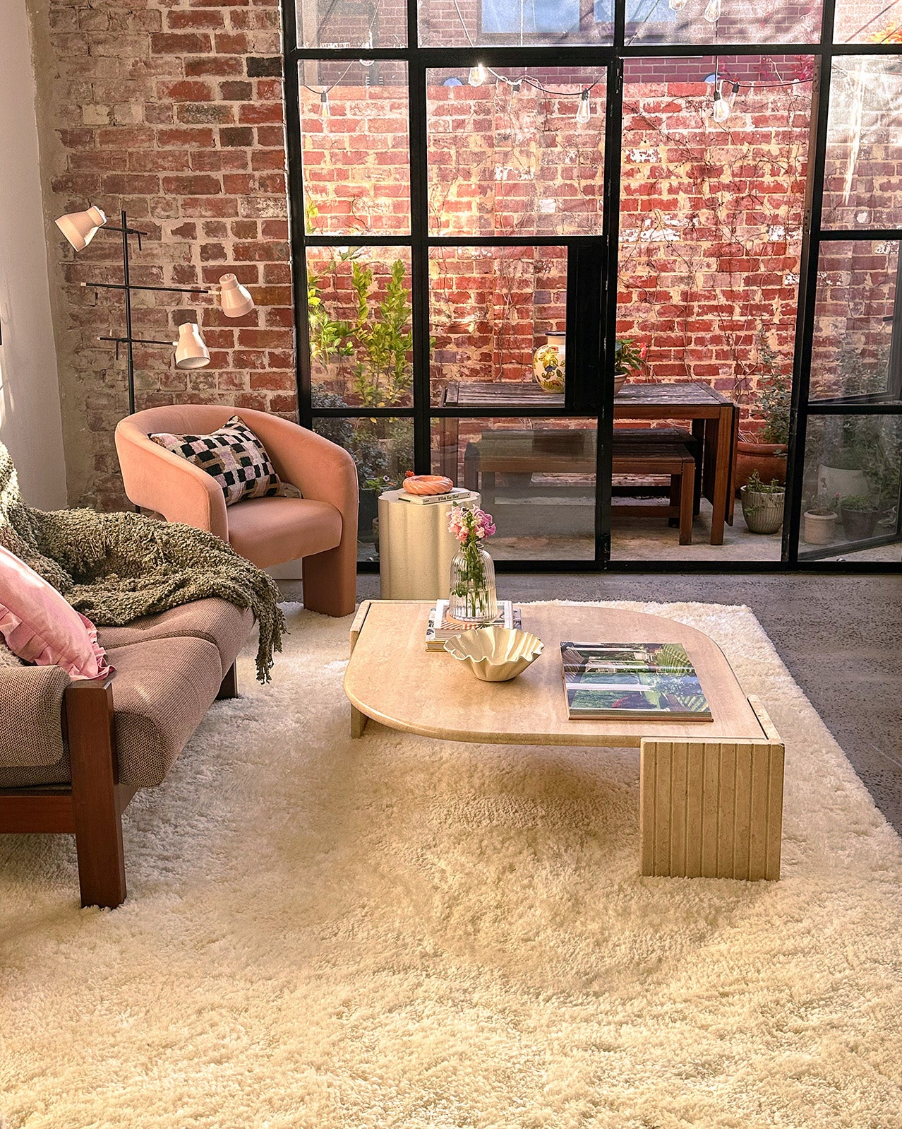Gabbi Cream Shag Rug - Image 2