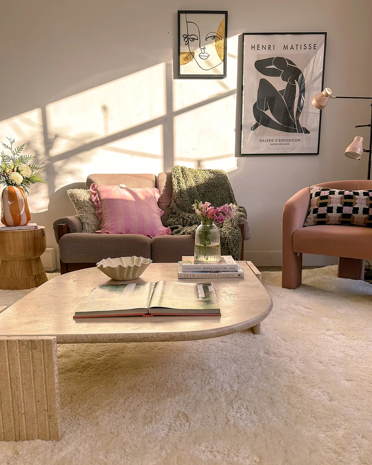 Gabbi Cream Shag Rug - Image 4