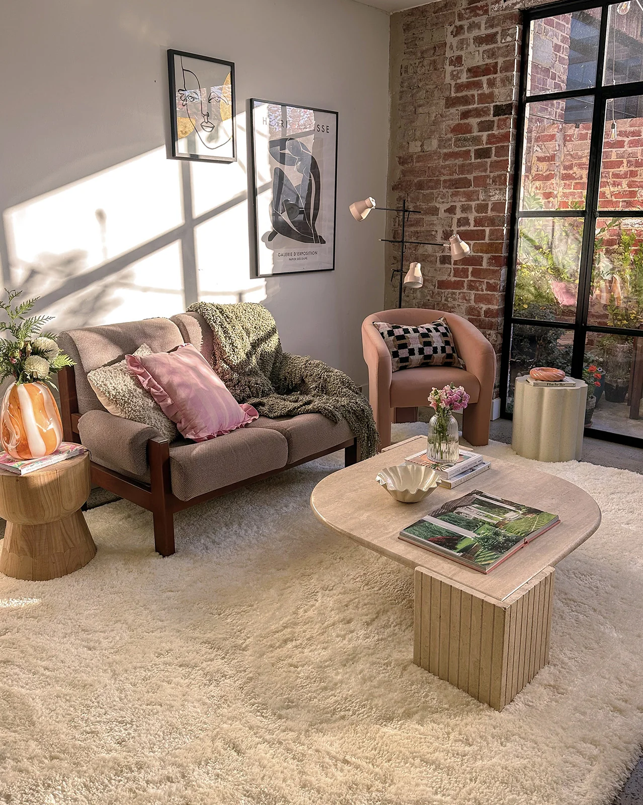 Gabbi Cream Shag Rug - Image 5